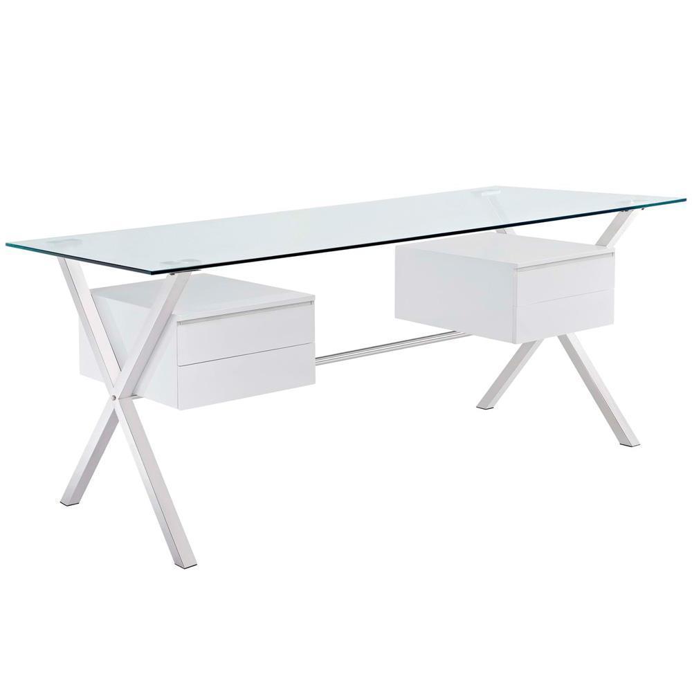Modway Abeyance Office Desk - White