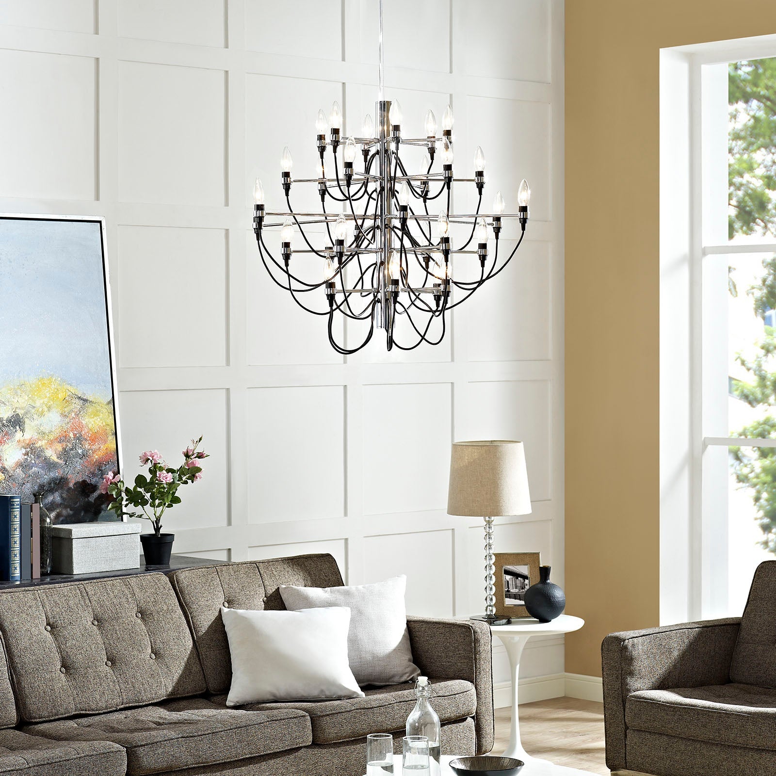 Starbright Chandelier By Modway - EEI-1237 | Chandeliers | Modishstore