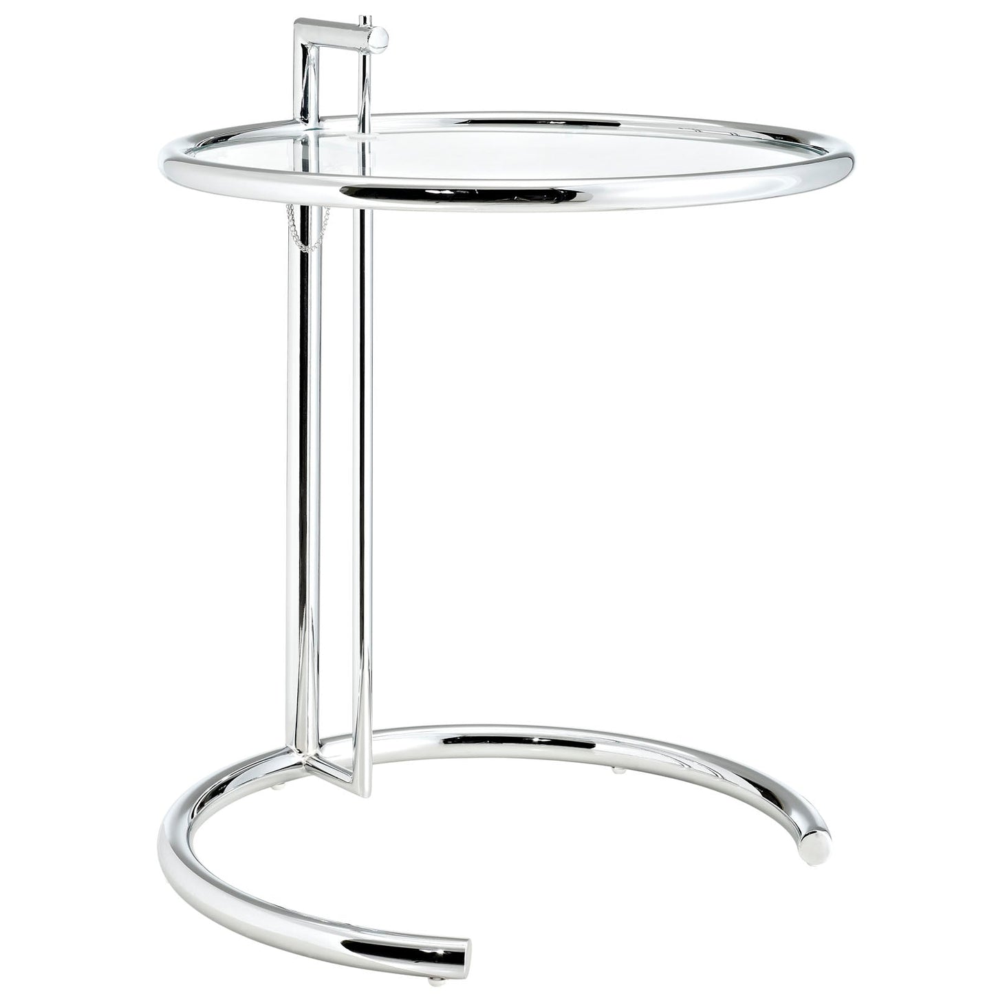 Modway Eileen Gray Side Table - Silver | Side Tables | 