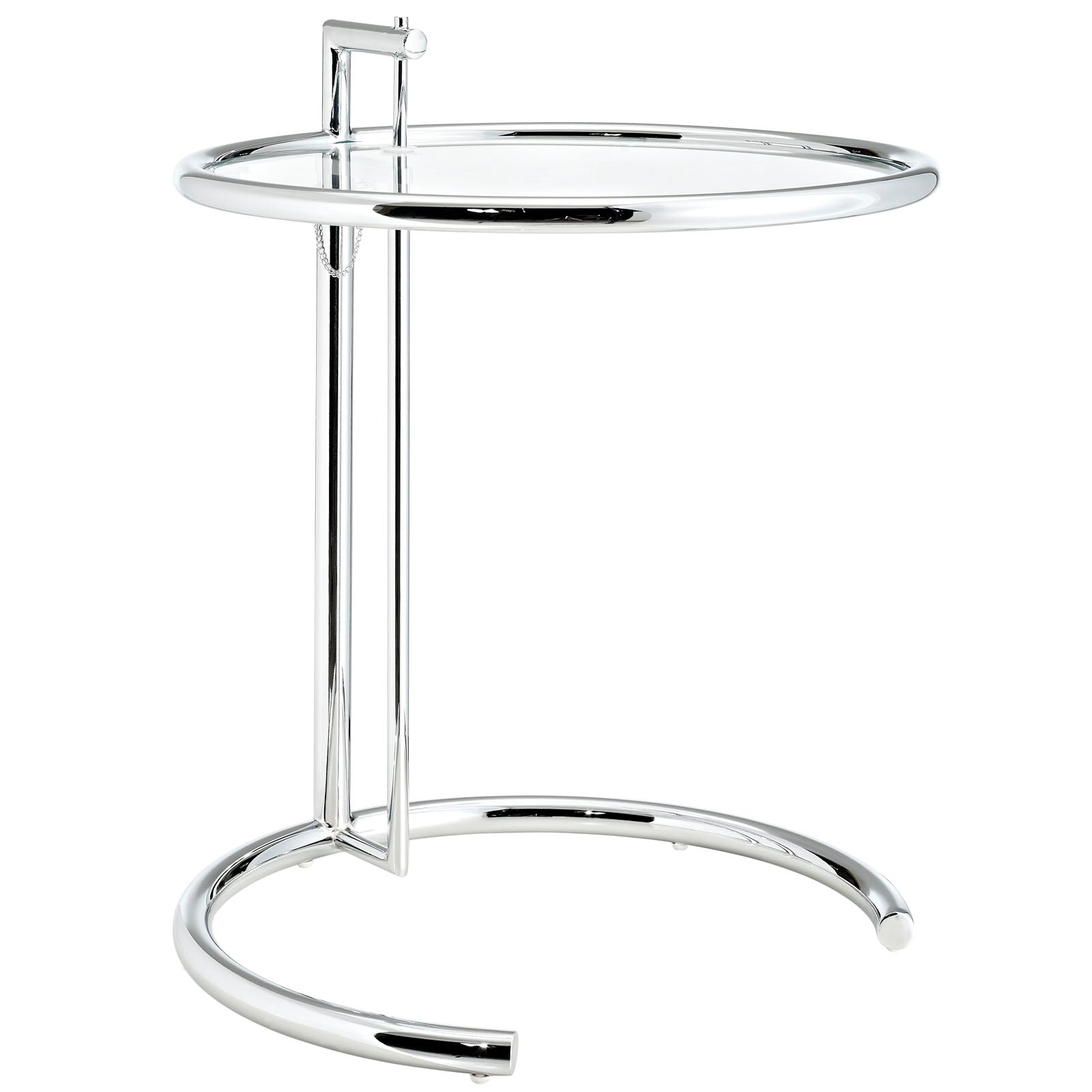 Modway Eileen Gray Side Table - Silver | Side Tables | 