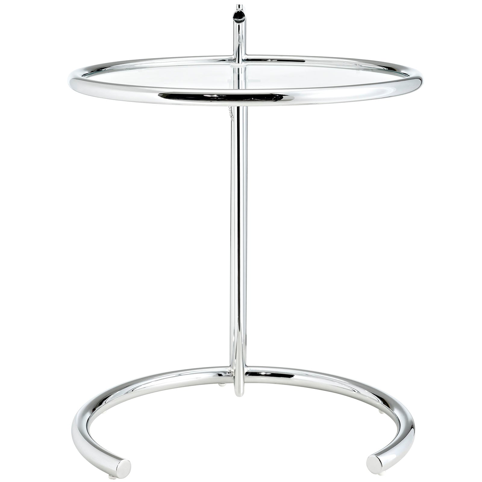 Modway Eileen Gray Side Table - Silver | Side Tables | 