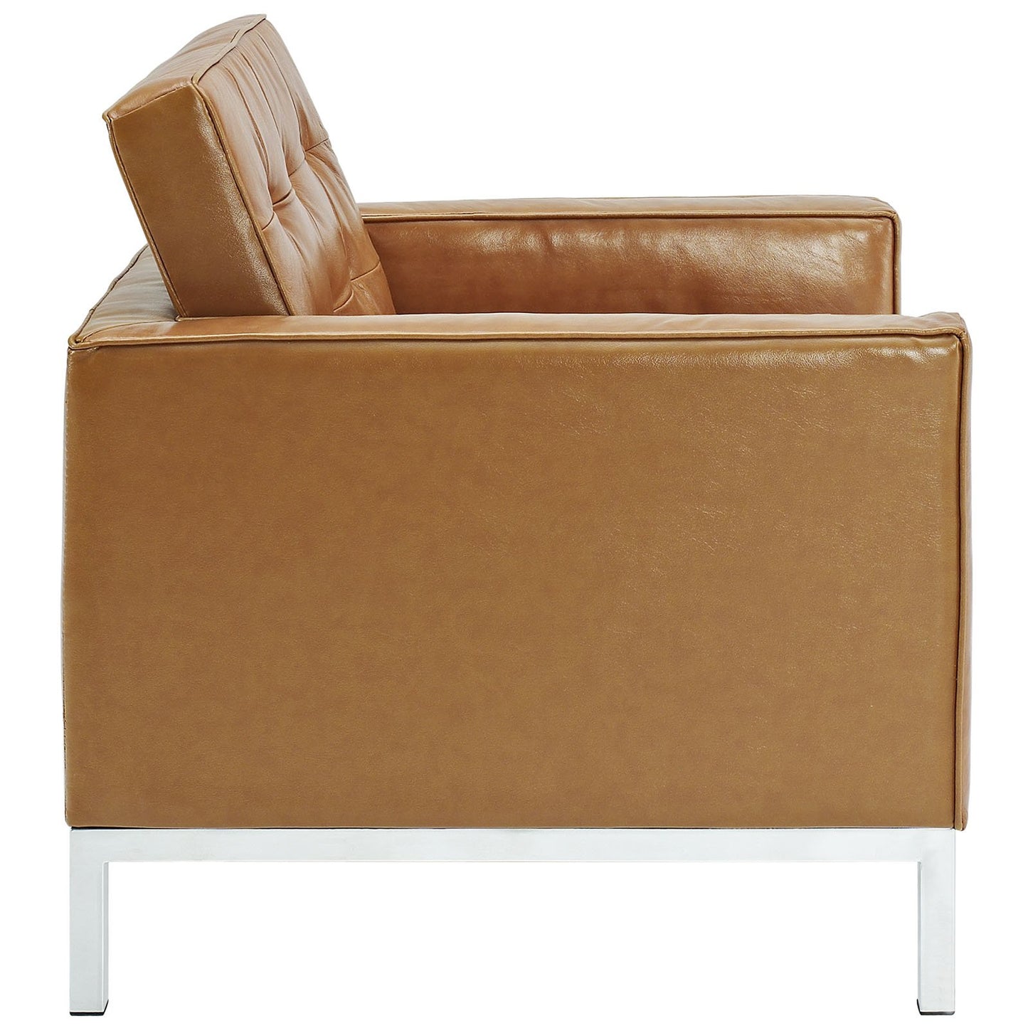 Modway Loft Loveseat Leather 2 Piece Set