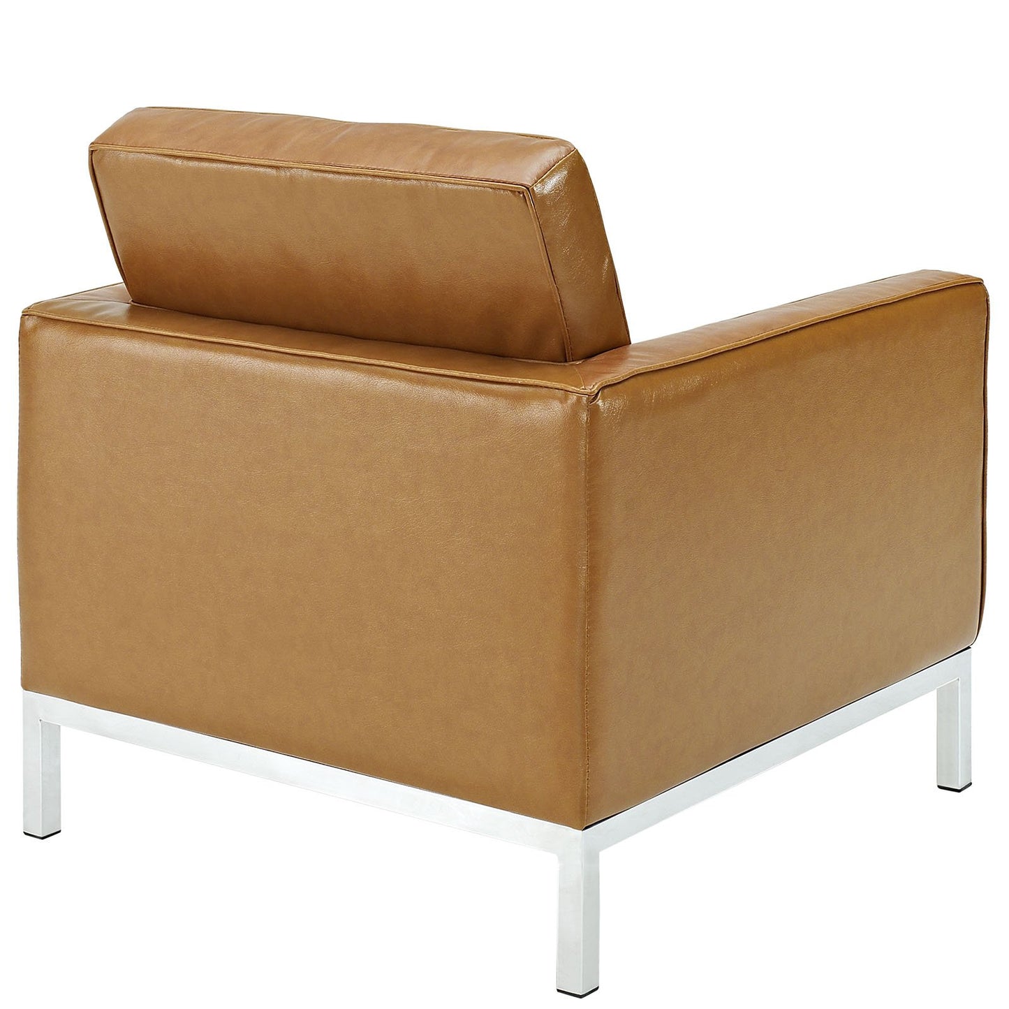 Modway Loft Loveseat Leather 2 Piece Set