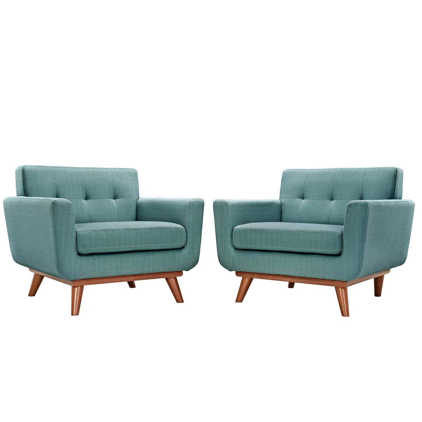 Modway Engage Armchair Wood - Set of 2 - EEI-1284 | Armchairs | 