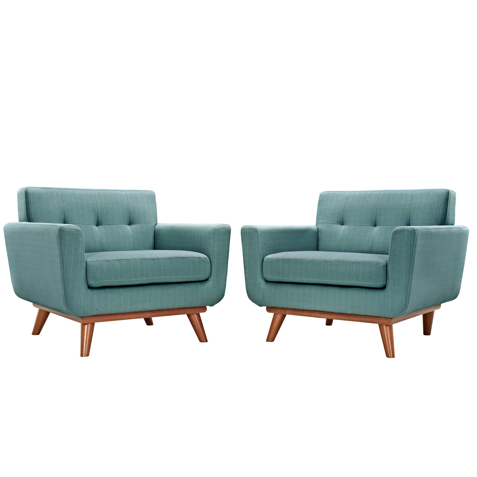 Modway Engage Armchair Wood - Set of 2 - EEI-1284 | Armchairs | 