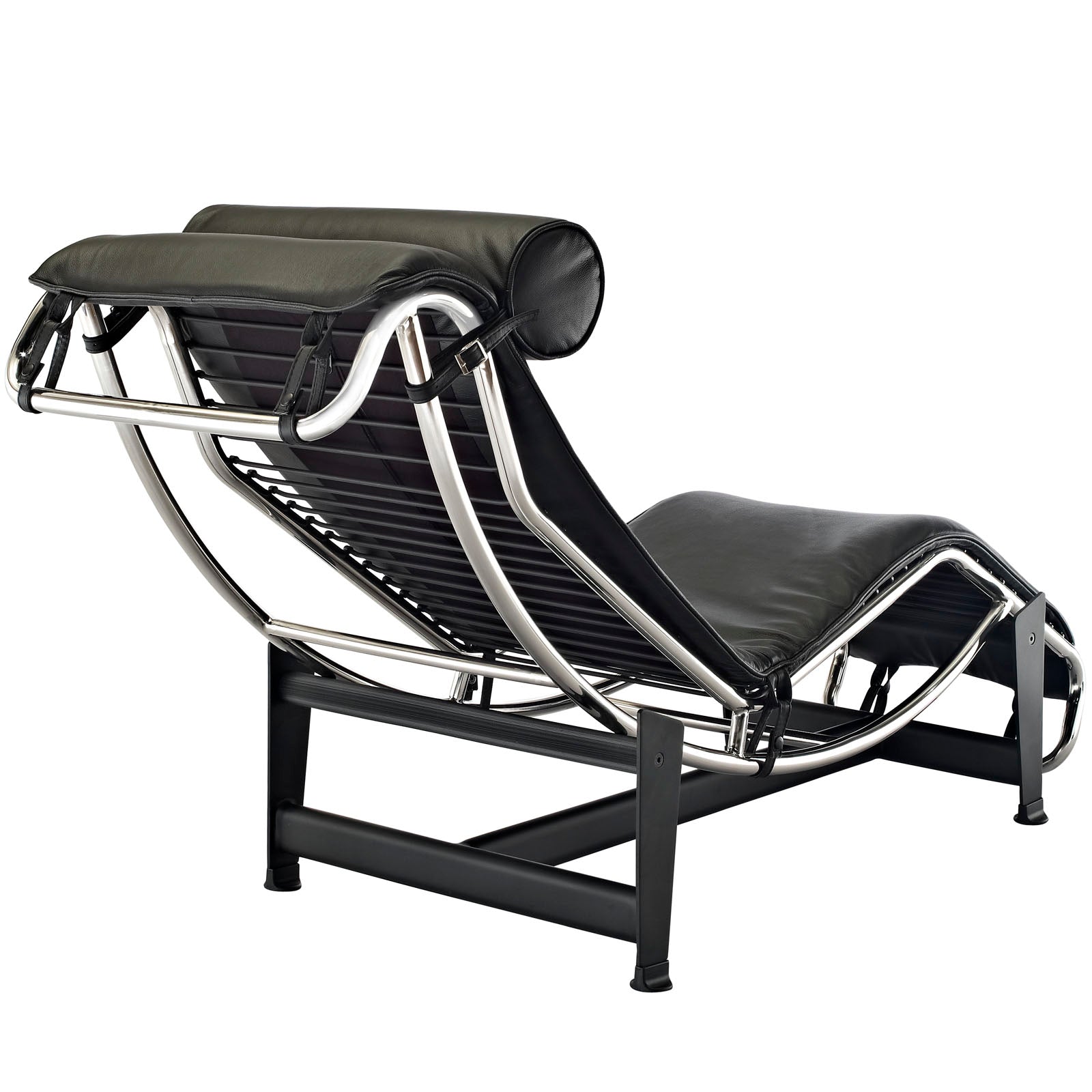 Modway Charles Leather Chaise Lounge | Lounge Chairs | 
