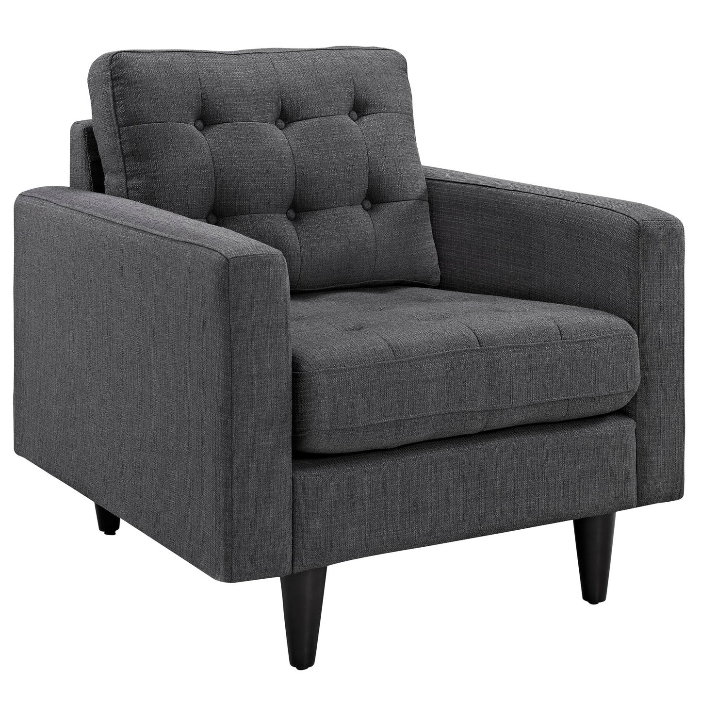 Modway Empress Armchair and Sofa - Set of 2 | Sofas | 