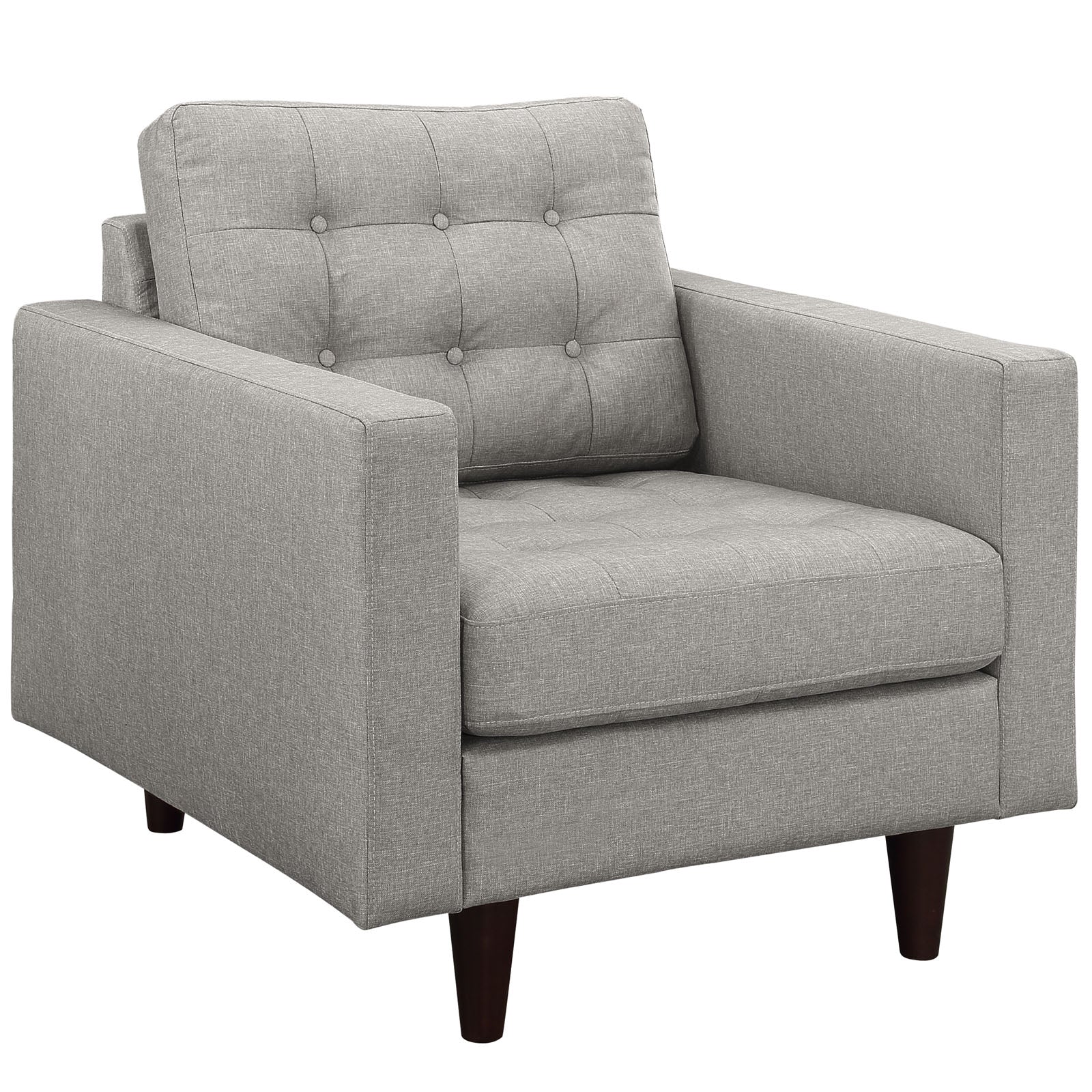Modway Empress Armchair and Sofa - Set of 2 | Sofas | 