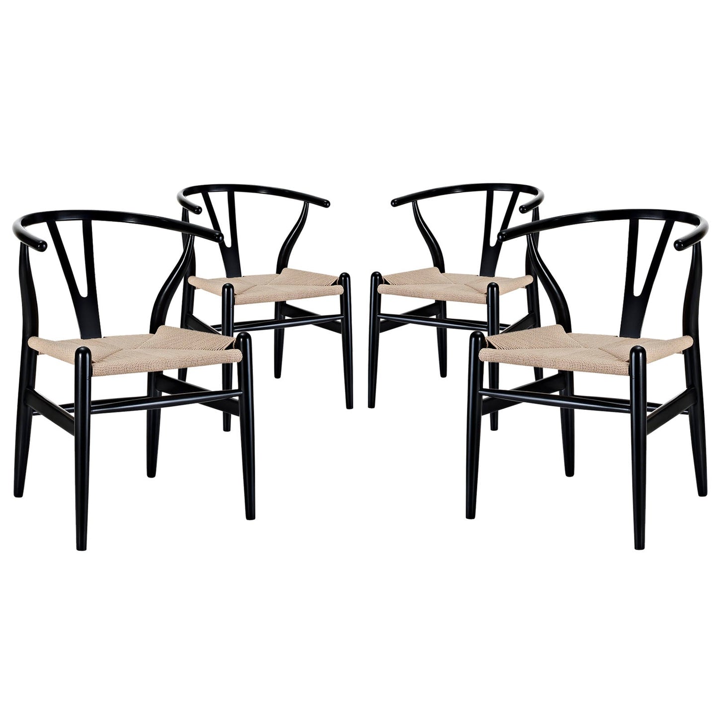 Amish Dining Armchair Set Of 4 By Modway - EEI-1320 | Dining Chairs - 2