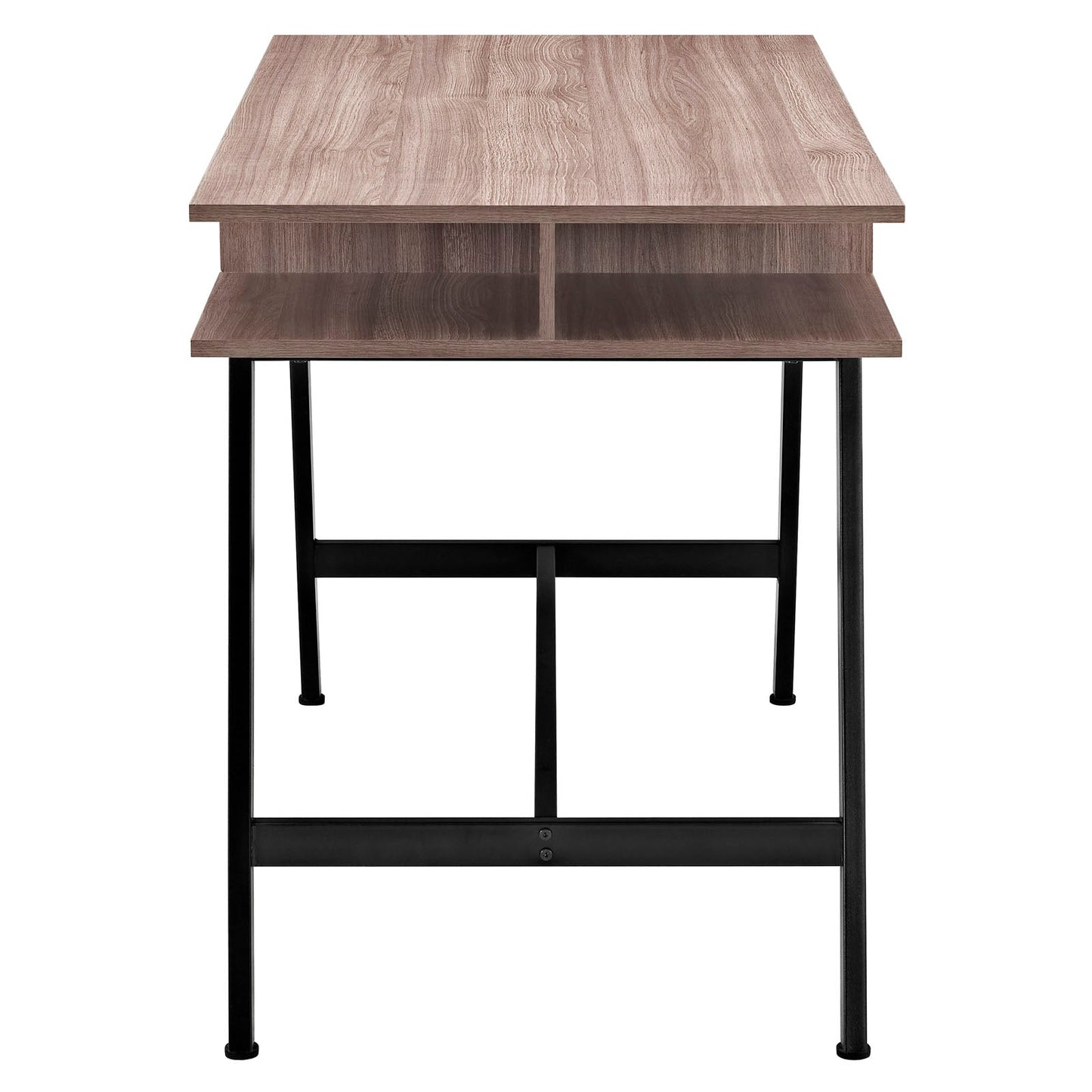 Modway Turnabout Office Desk - Birch | Desks | Modishstore-2