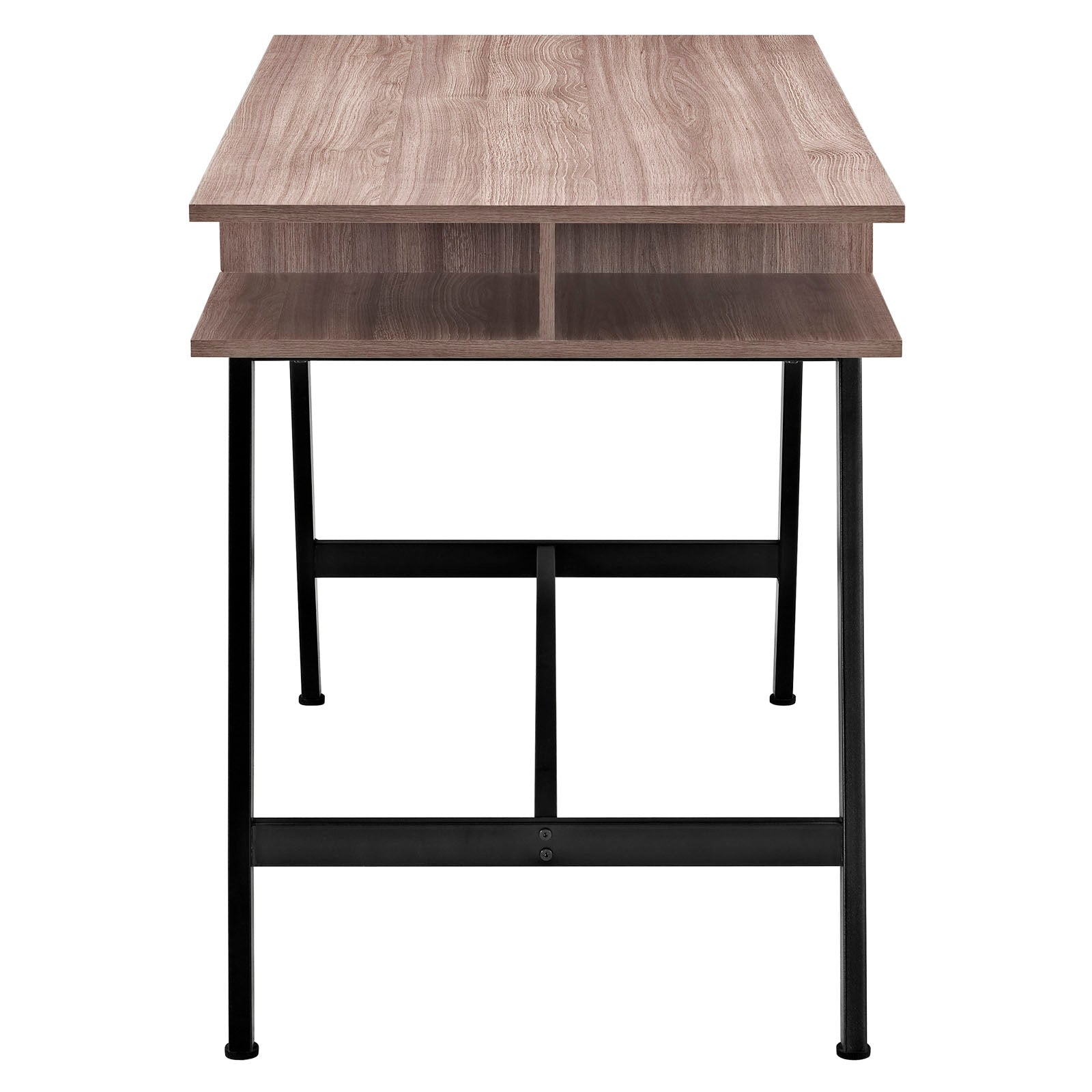 Modway Turnabout Office Desk - Birch | Desks | Modishstore-2