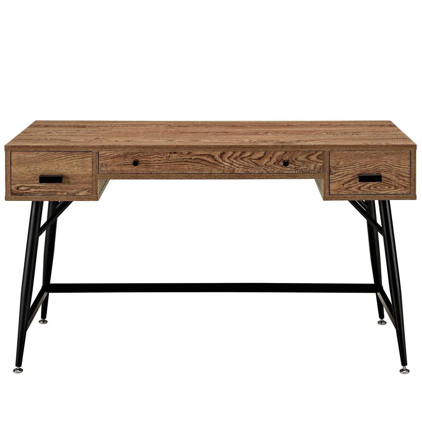 Modway Surplus Office Desk - Walnut | Desks | Modishstore-5