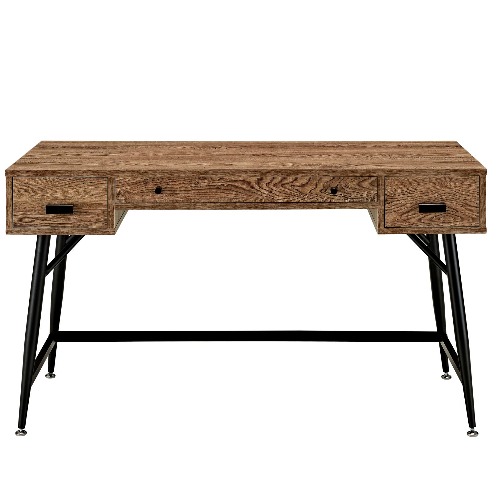 Modway Surplus Office Desk - Walnut | Desks | Modishstore-5