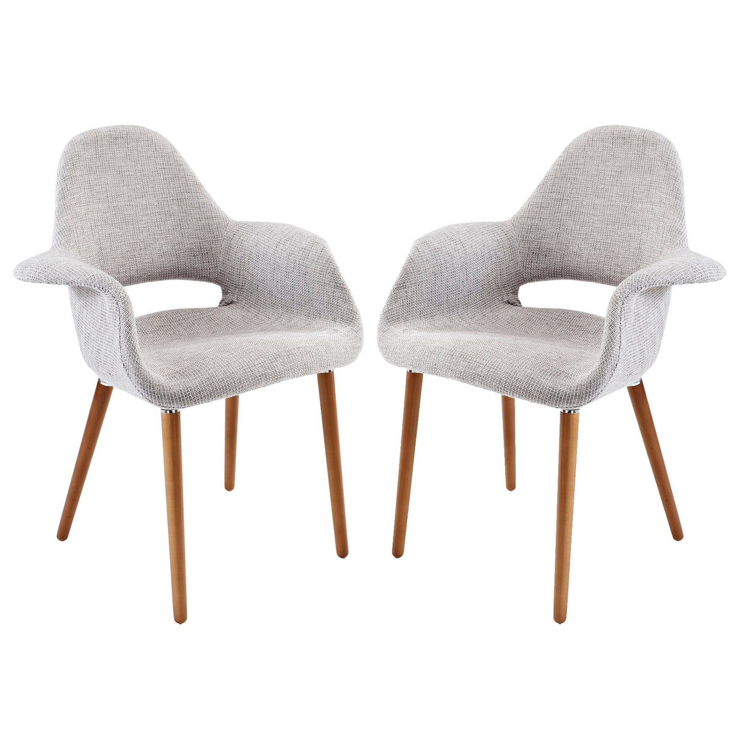 Modway Taupe Dining Armchair - Set of 2 | Dining Chairs | Modishstore-8