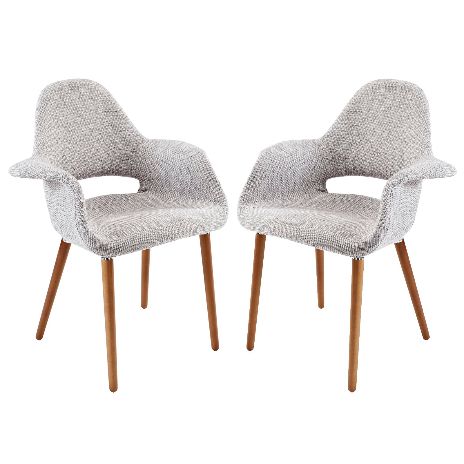 Modway Taupe Dining Armchair - Set of 2 | Dining Chairs | Modishstore-8