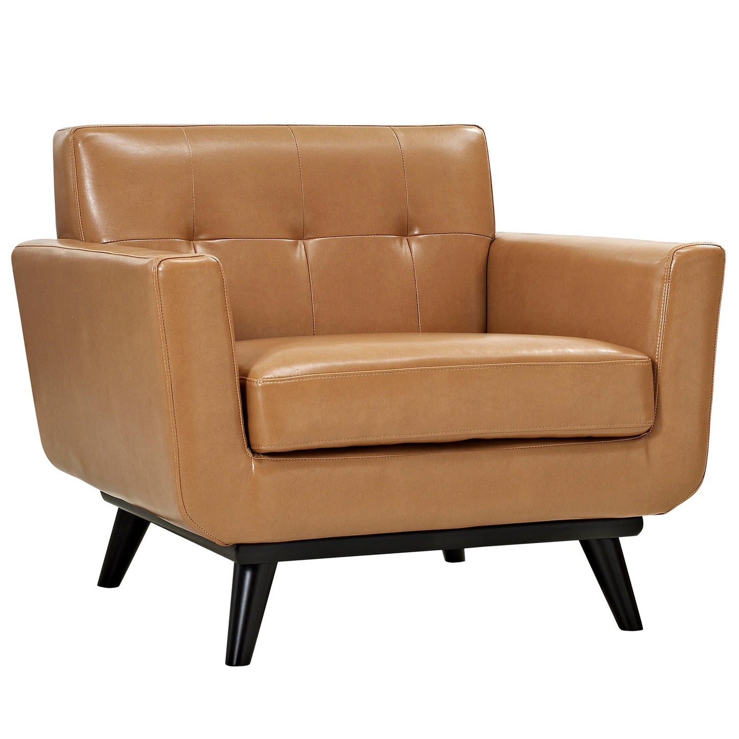 Modway Engage Bonded Leather Armchair | Armchairs | 