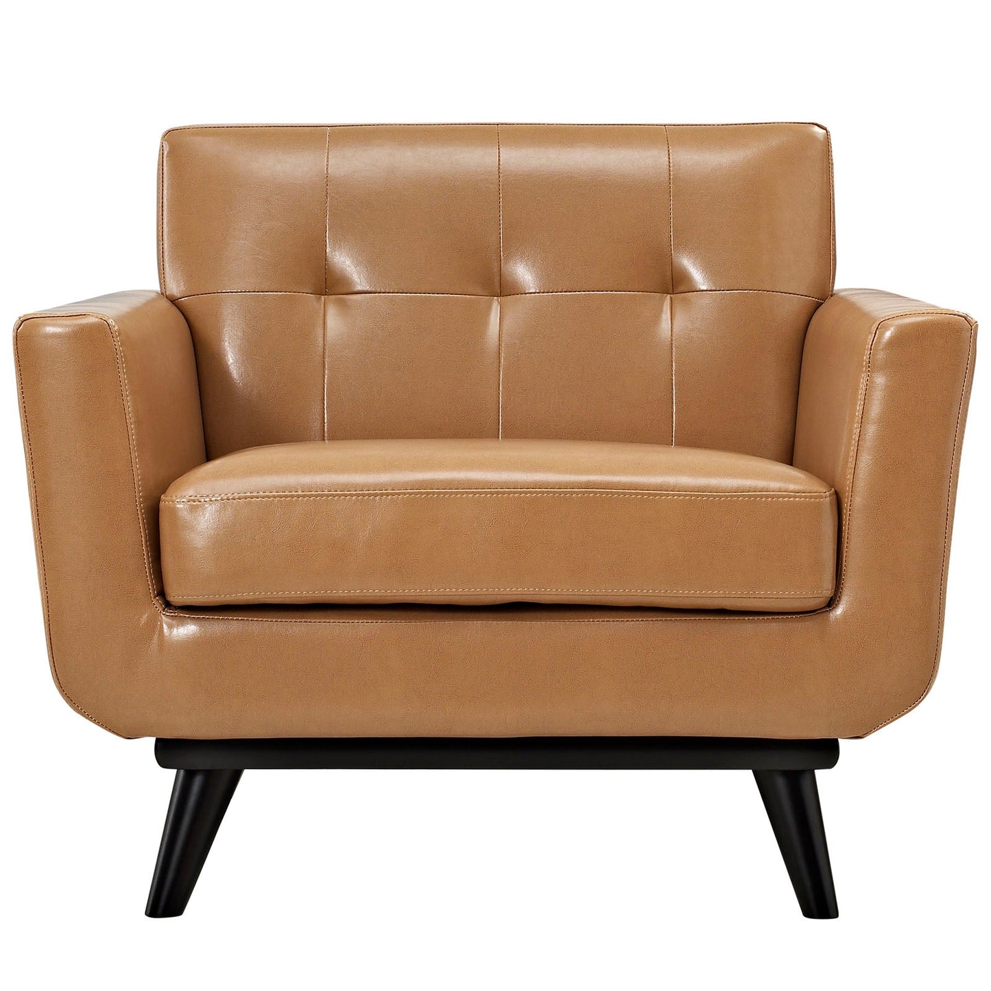 Modway Engage Bonded Leather Armchair | Armchairs | 