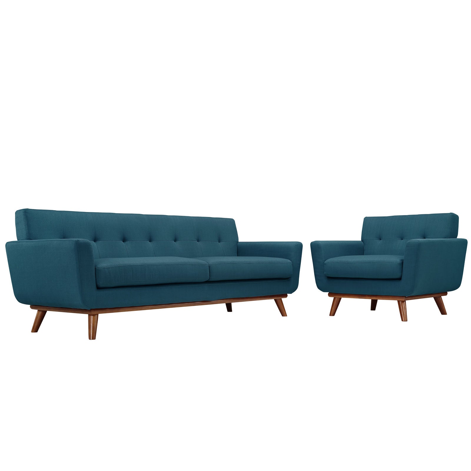 Modway Engage Armchair and Sofa - Set of 2 | Sofas | 