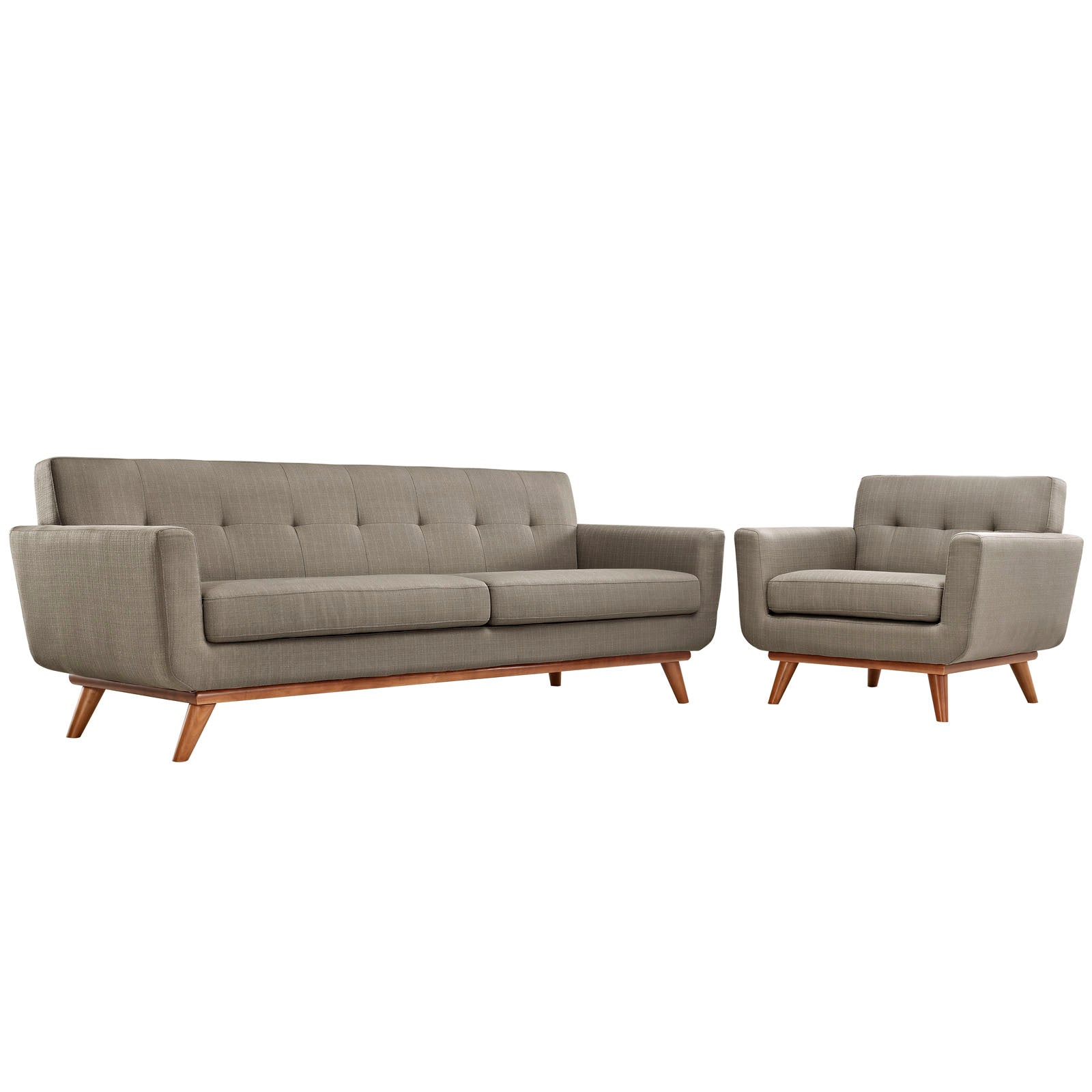 Modway Engage Armchair and Sofa - Set of 2 | Sofas | 