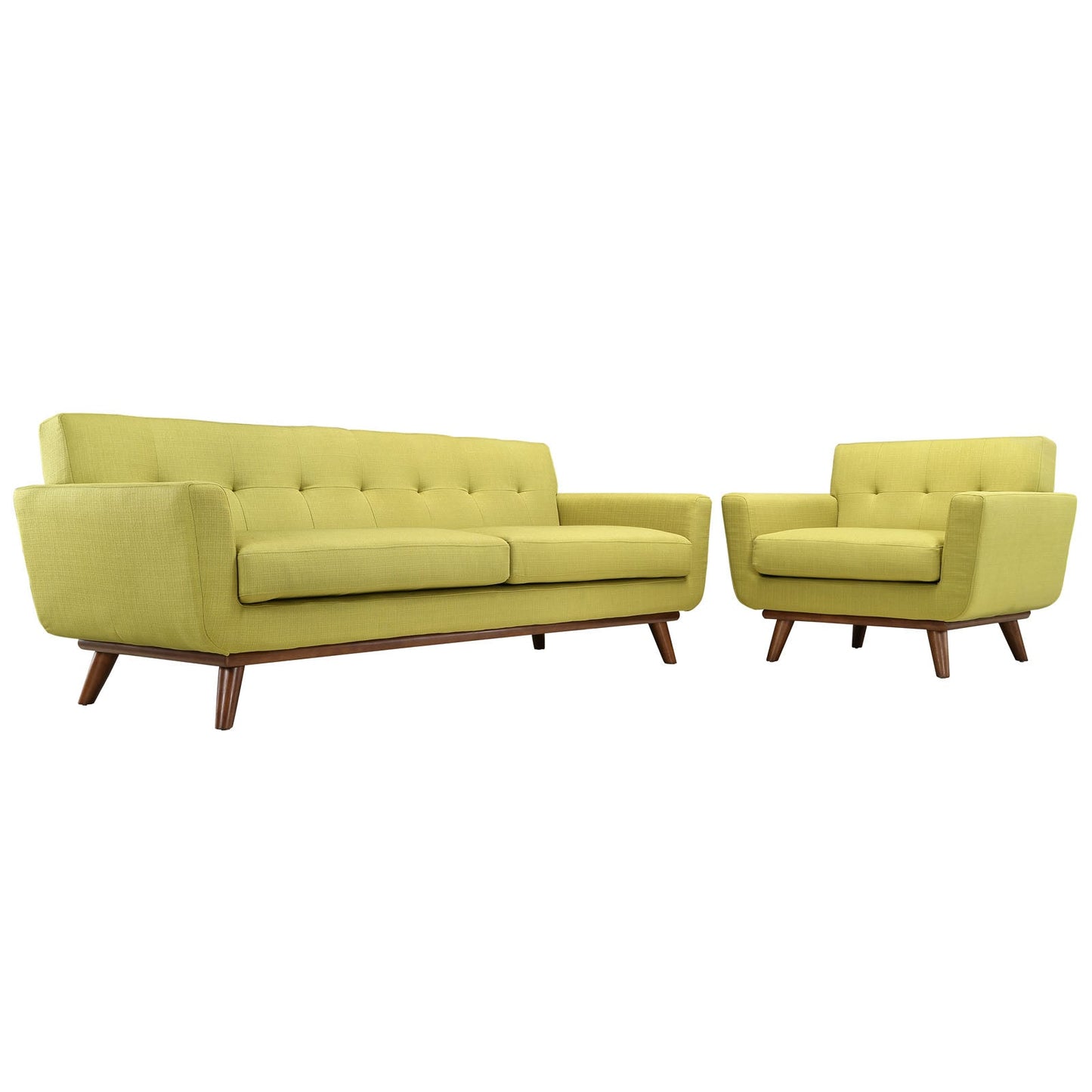 Modway Engage Armchair and Sofa - Set of 2 | Sofas | 