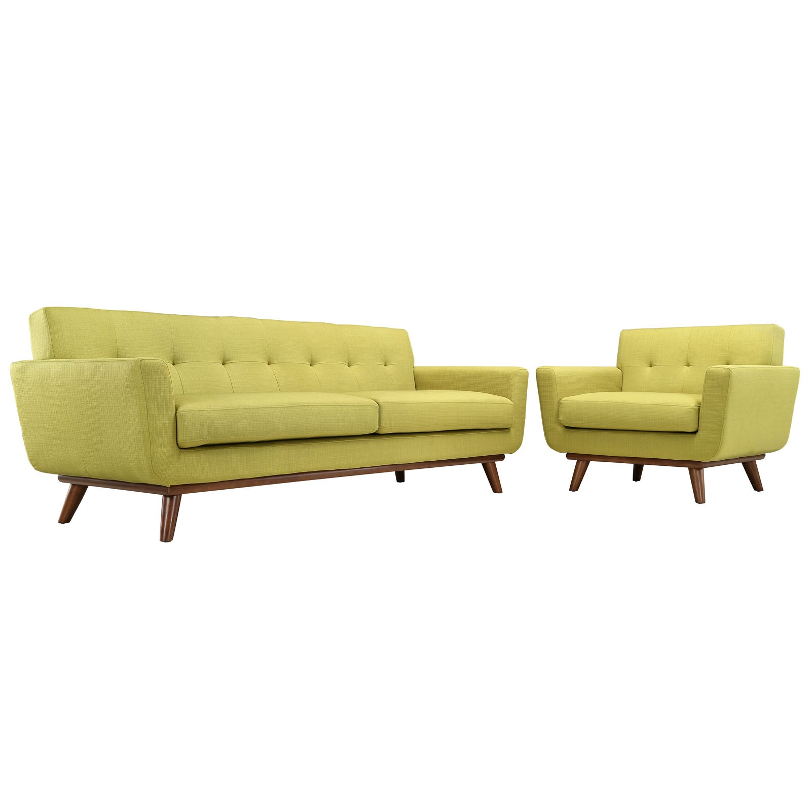 Modway Engage Armchair and Sofa - Set of 2 | Sofas | 