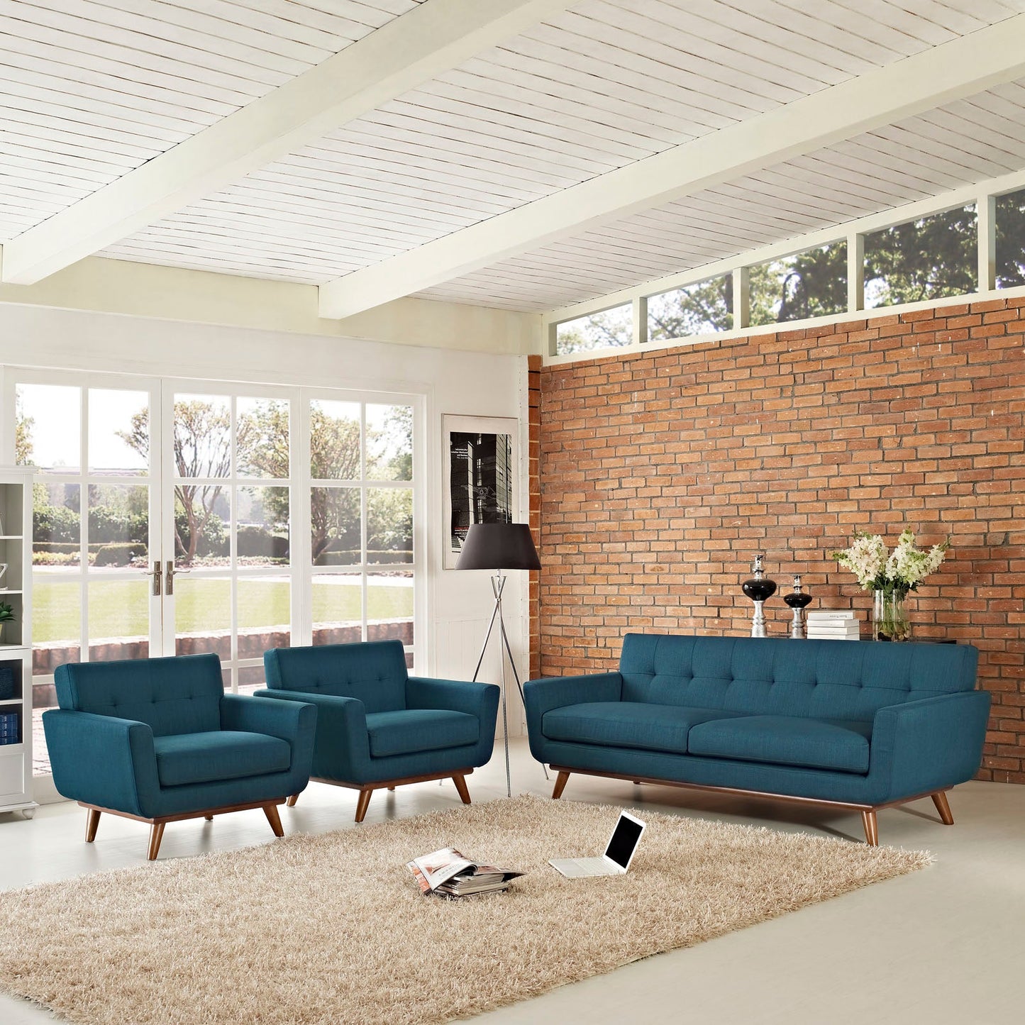 Modway Engage Armchairs and Sofa - Set of 3 | Sofas | 
