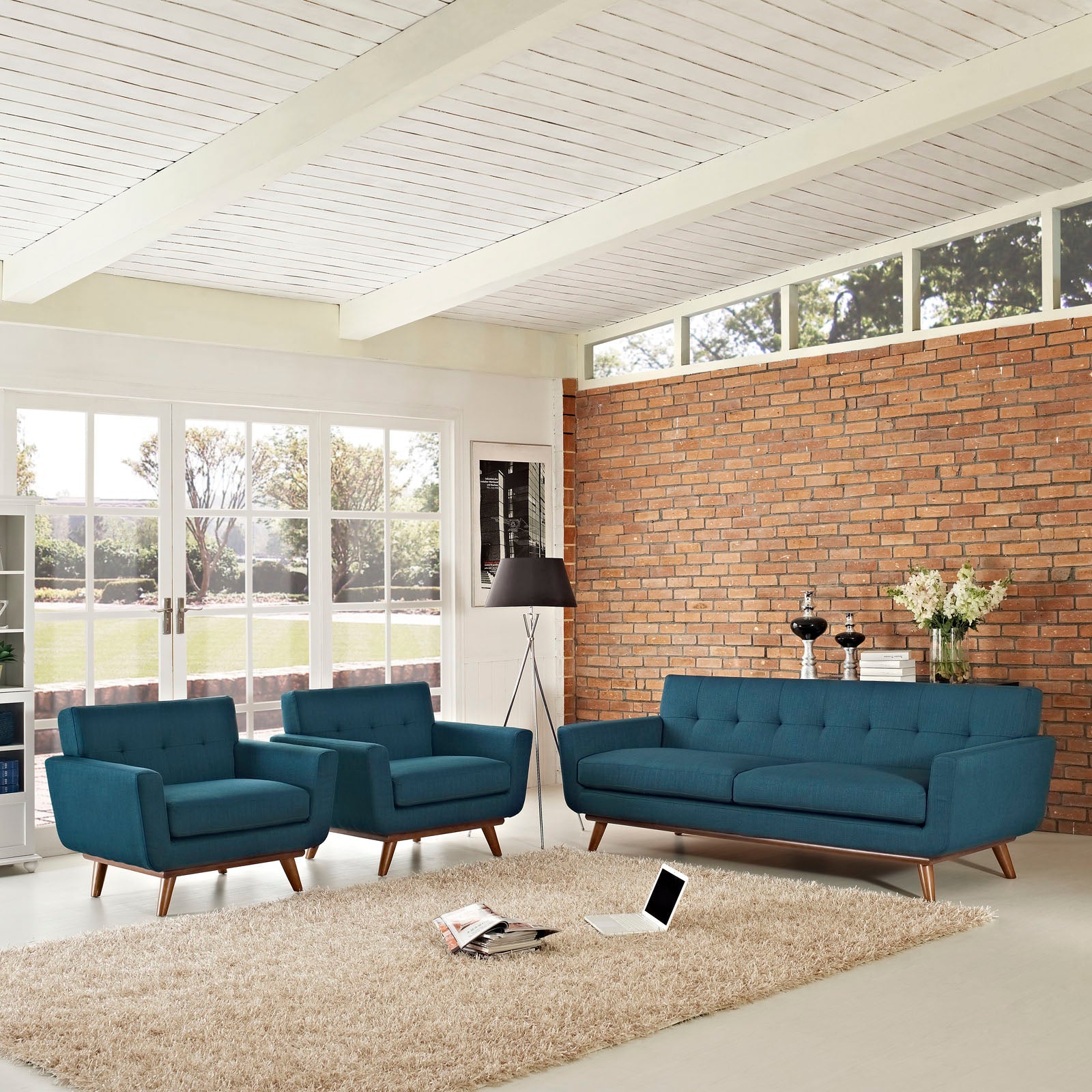 Modway Engage Armchairs and Sofa - Set of 3 | Sofas | 