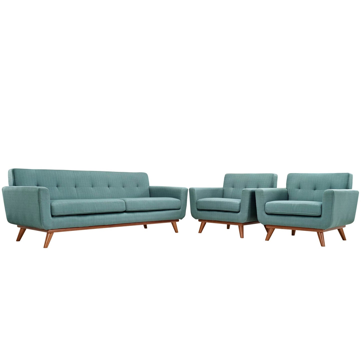 Modway Engage Armchairs and Sofa - Set of 3 | Sofas | 