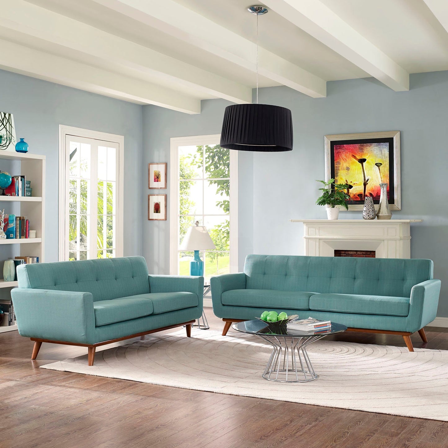Modway Engage Loveseat and Sofa - Set of 2 - EEI-1348 | Loveseats | 