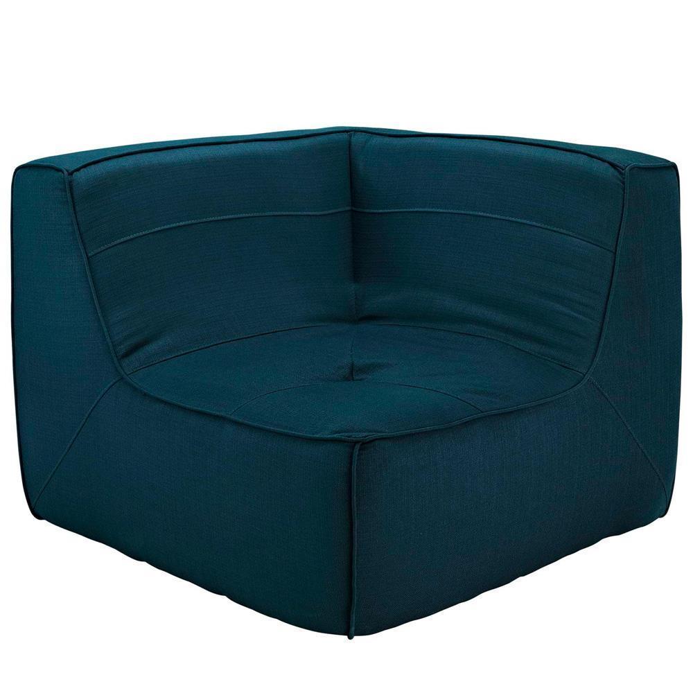Modway Align Upholstered Corner Sofa - Azure