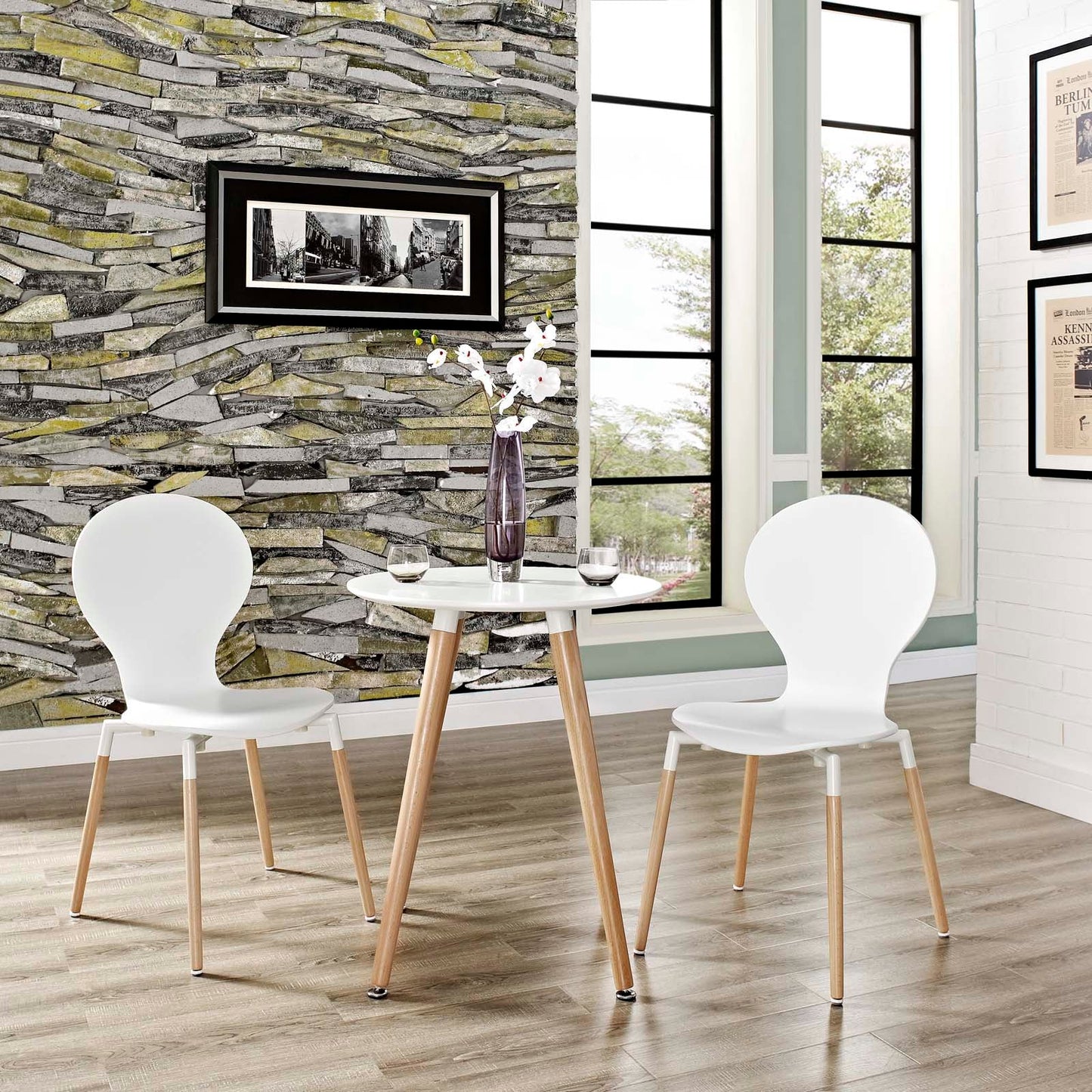 Modway Path Dining Chair - Set of 2 - EEI-1368 | Dining Chairs | Modishstore-1