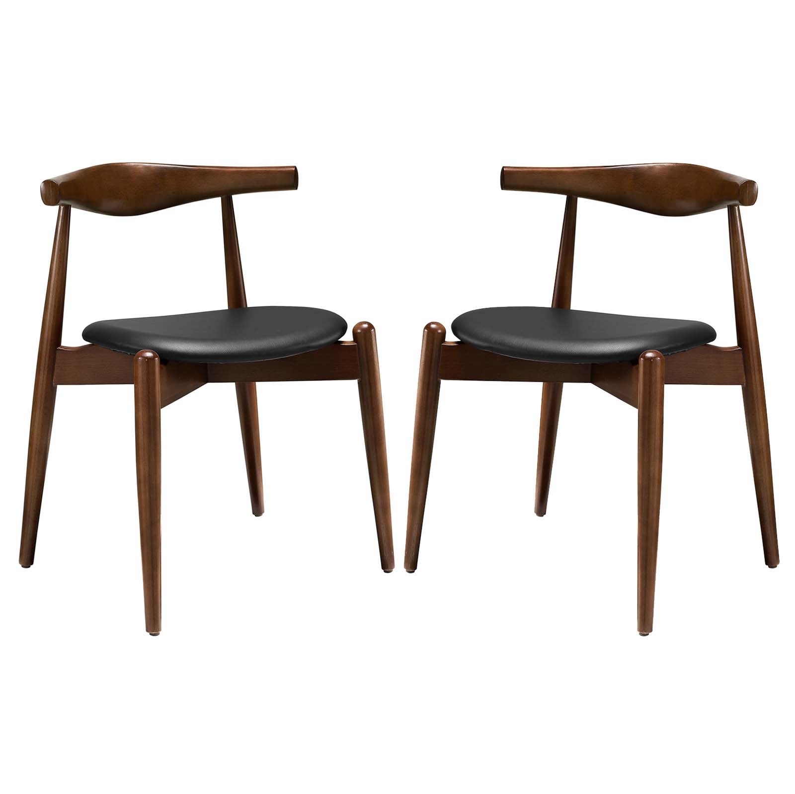Modway Stalwart Dining Side Chairs - Set of 2 | Dining Chairs | Modishstore-7