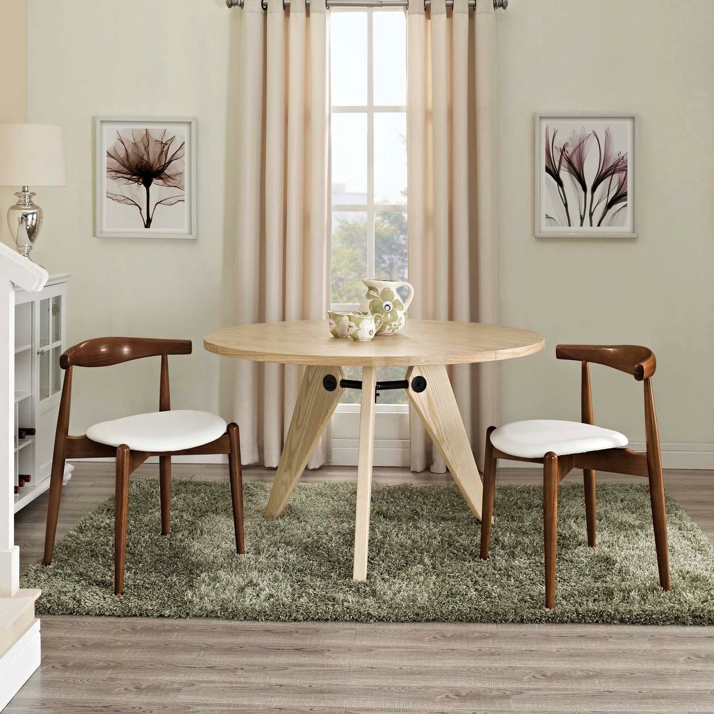 Modway Stalwart Dining Side Chairs - Set of 2 - EEI-1377 | Dining Chairs | Modishstore-1