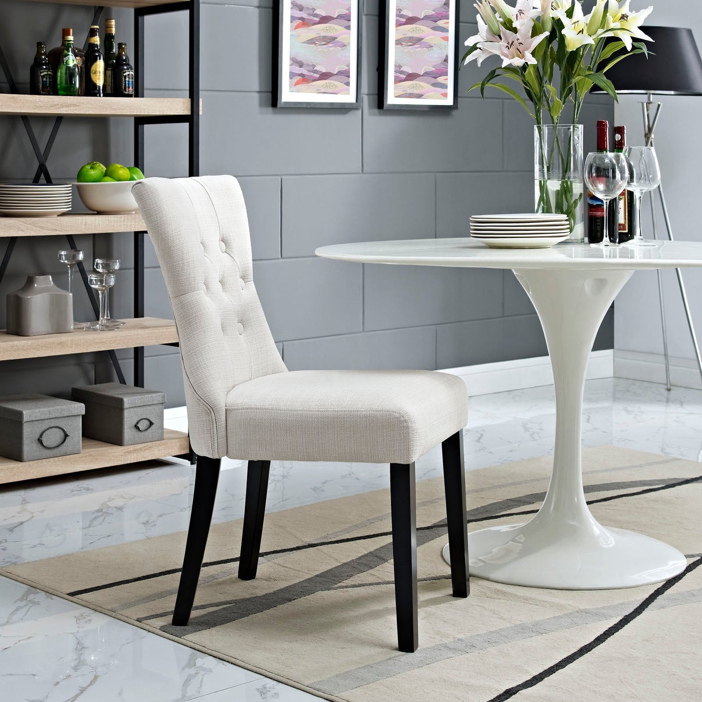 Modway Silhouette Dining Side Chair | Dining Chairs | Modishstore-6