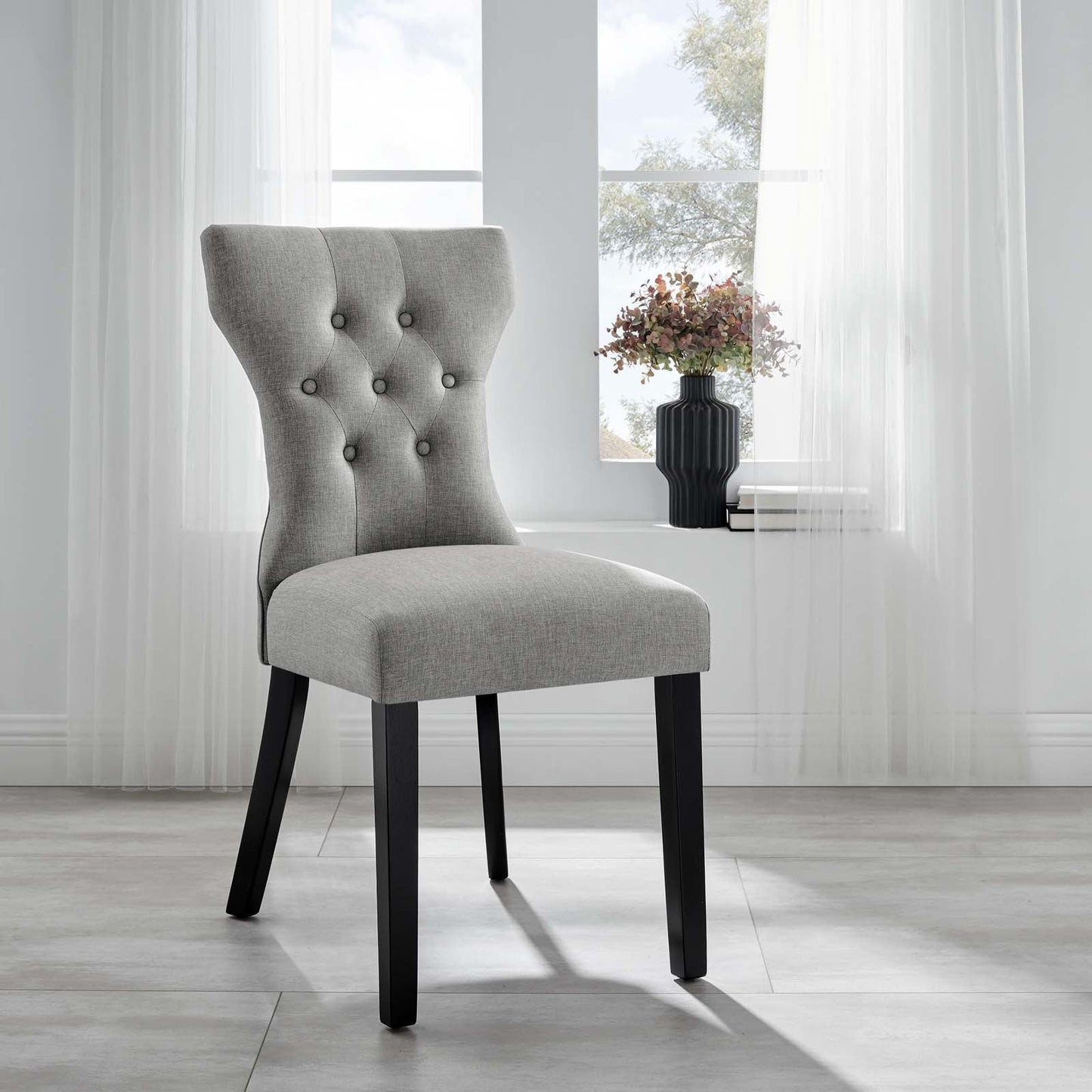 Modway Silhouette Dining Side Chair | Dining Chairs | Modishstore-19