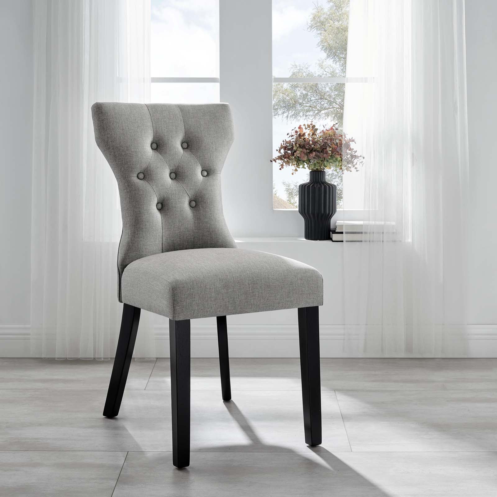 Modway Silhouette Dining Side Chair | Dining Chairs | Modishstore-19