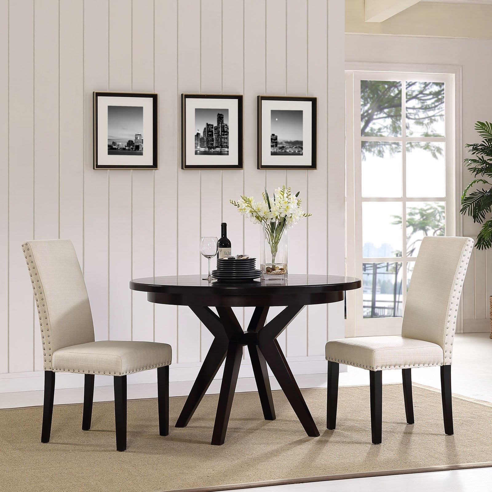 Modway Parcel Dining Fabric Side Chair | Dining Chairs | Modishstore-6