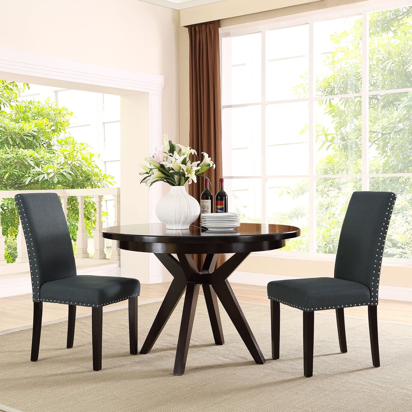 Modway Parcel Dining Fabric Side Chair - EEI-1384 | Dining Chairs | Modishstore-1