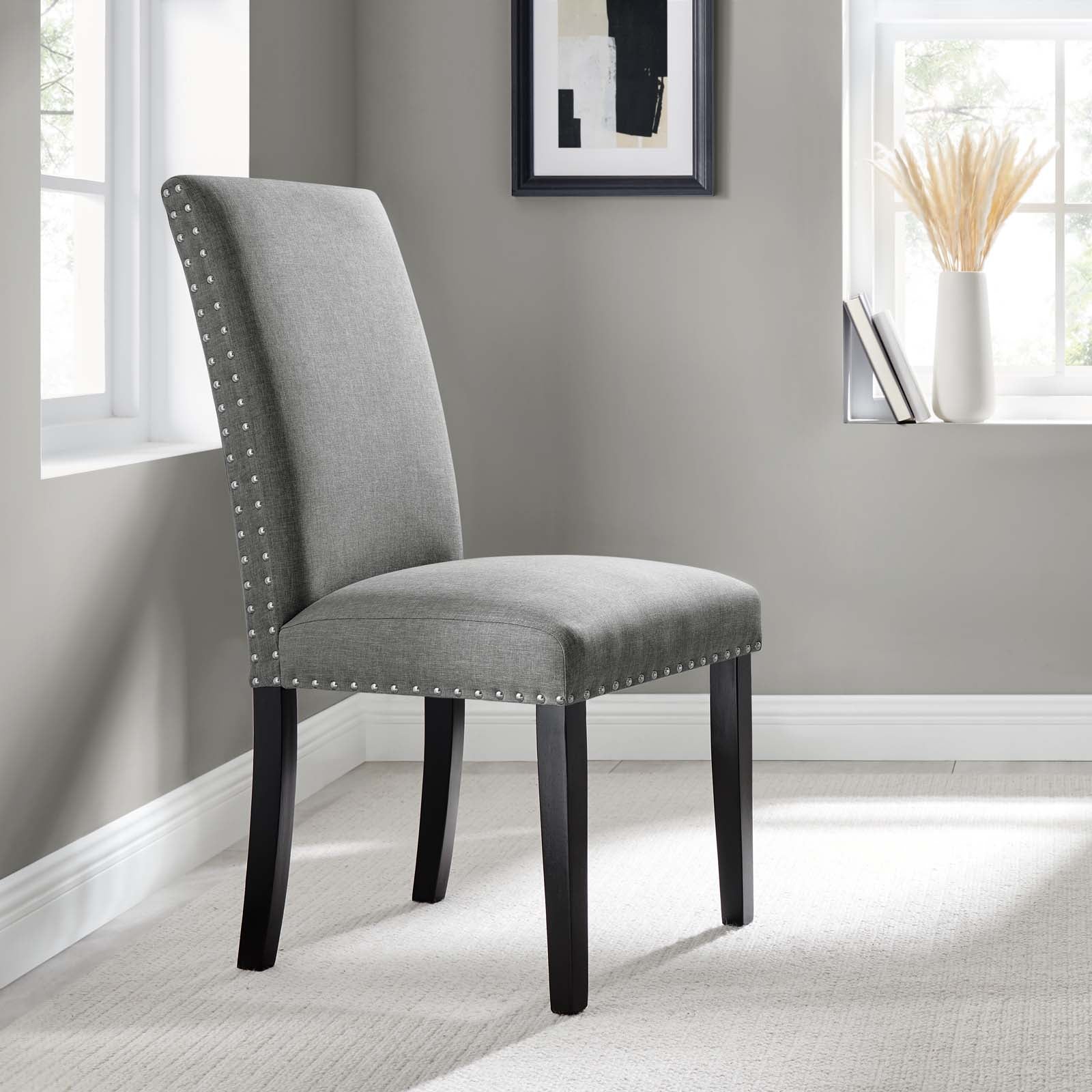 Modway Parcel Dining Fabric Side Chair | Dining Chairs | Modishstore-12