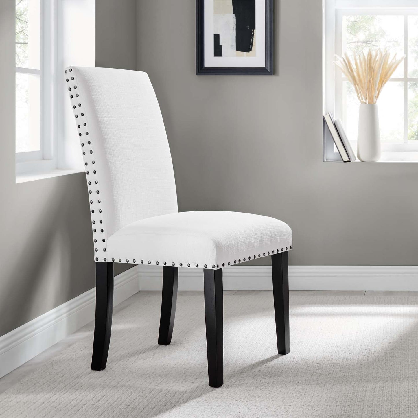 Modway Parcel Dining Fabric Side Chair | Dining Chairs | Modishstore-30