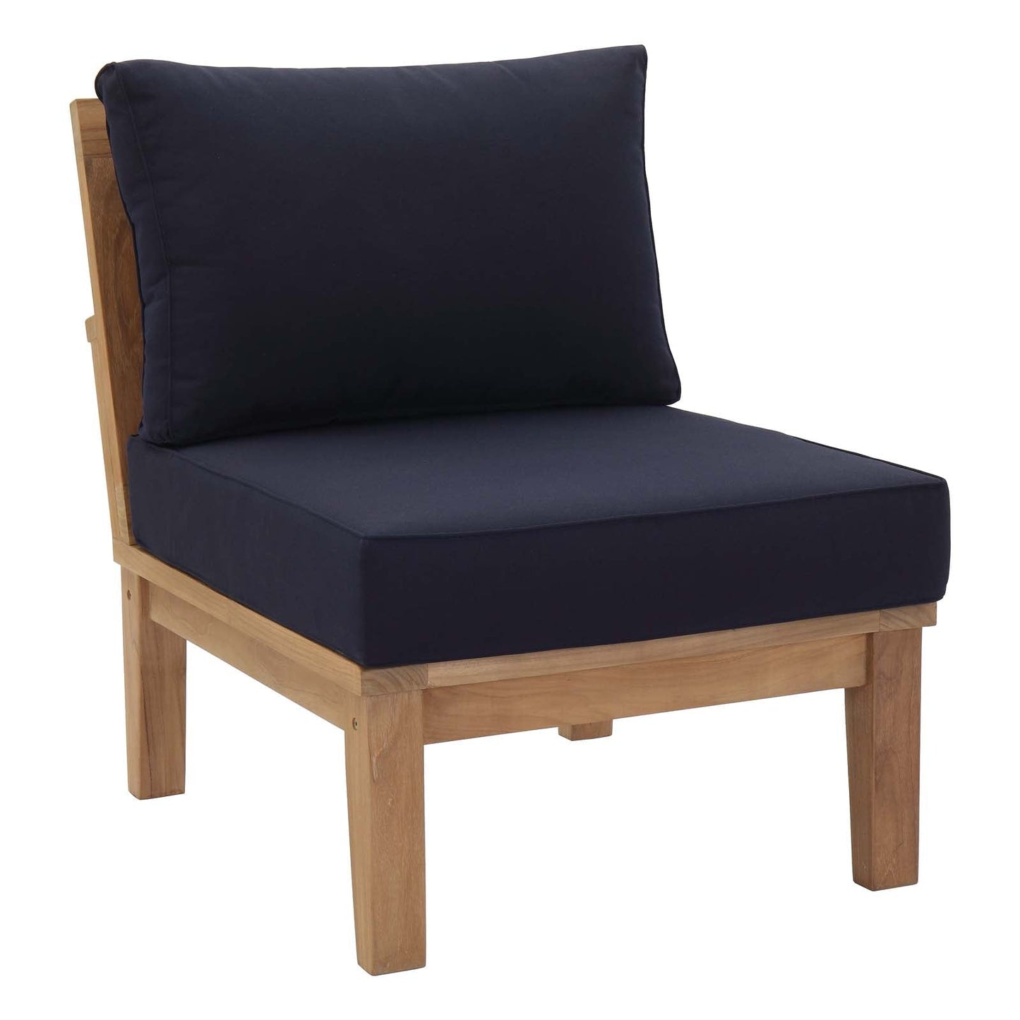Modway Marina 7 Piece Outdoor Patio Teak Set | Outdoor Sofas, Loveseats & Sectionals | Modishstore-5
