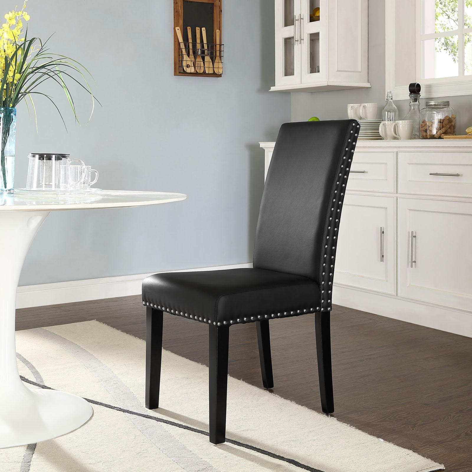 Modway Parcel Dining Vinyl Side Chair | Dining Chairs | Modishstore-7