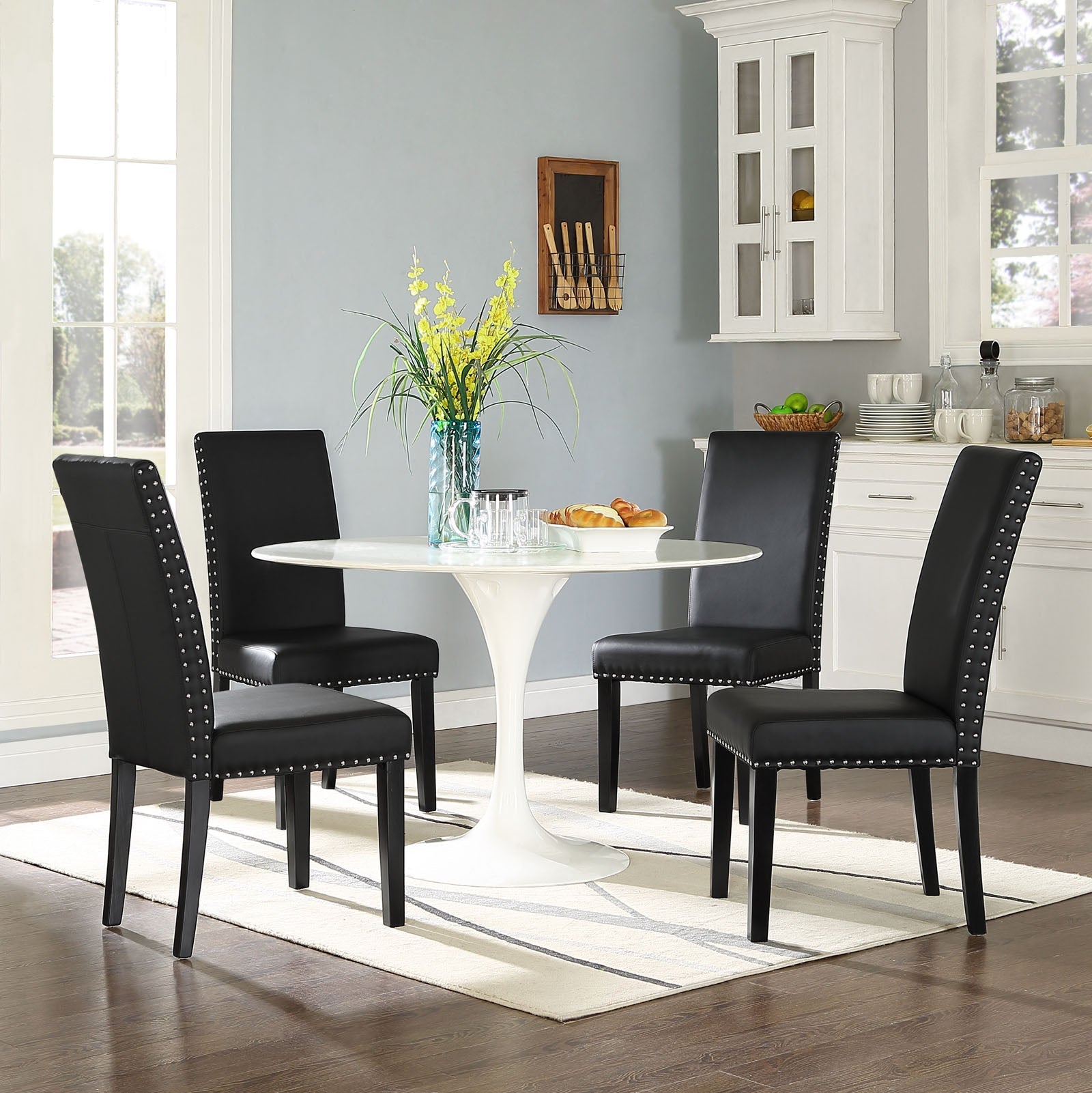 Modway Parcel Dining Vinyl Side Chair | Dining Chairs | Modishstore-8
