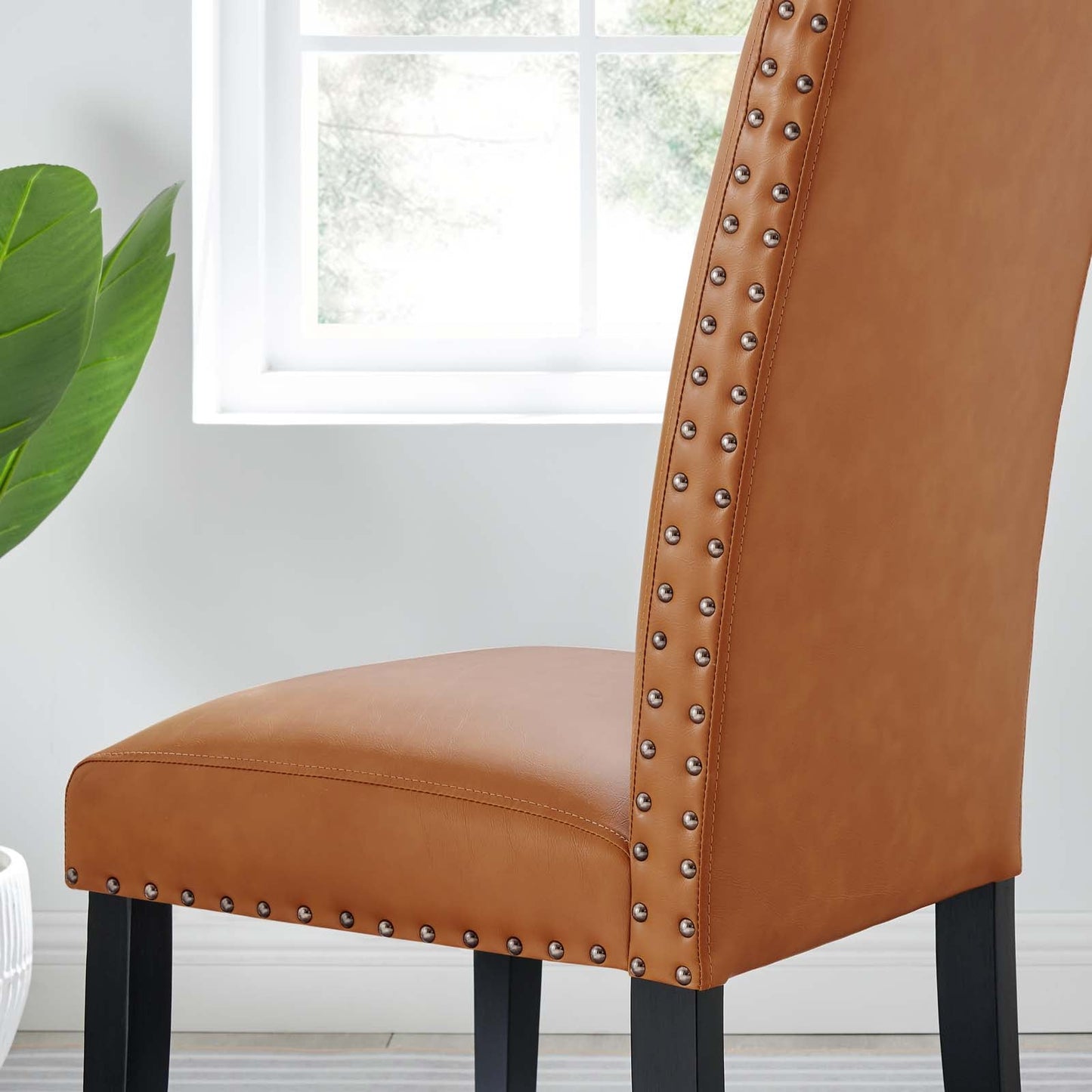 Modway Parcel Dining Vinyl Side Chair | Dining Chairs | Modishstore-29