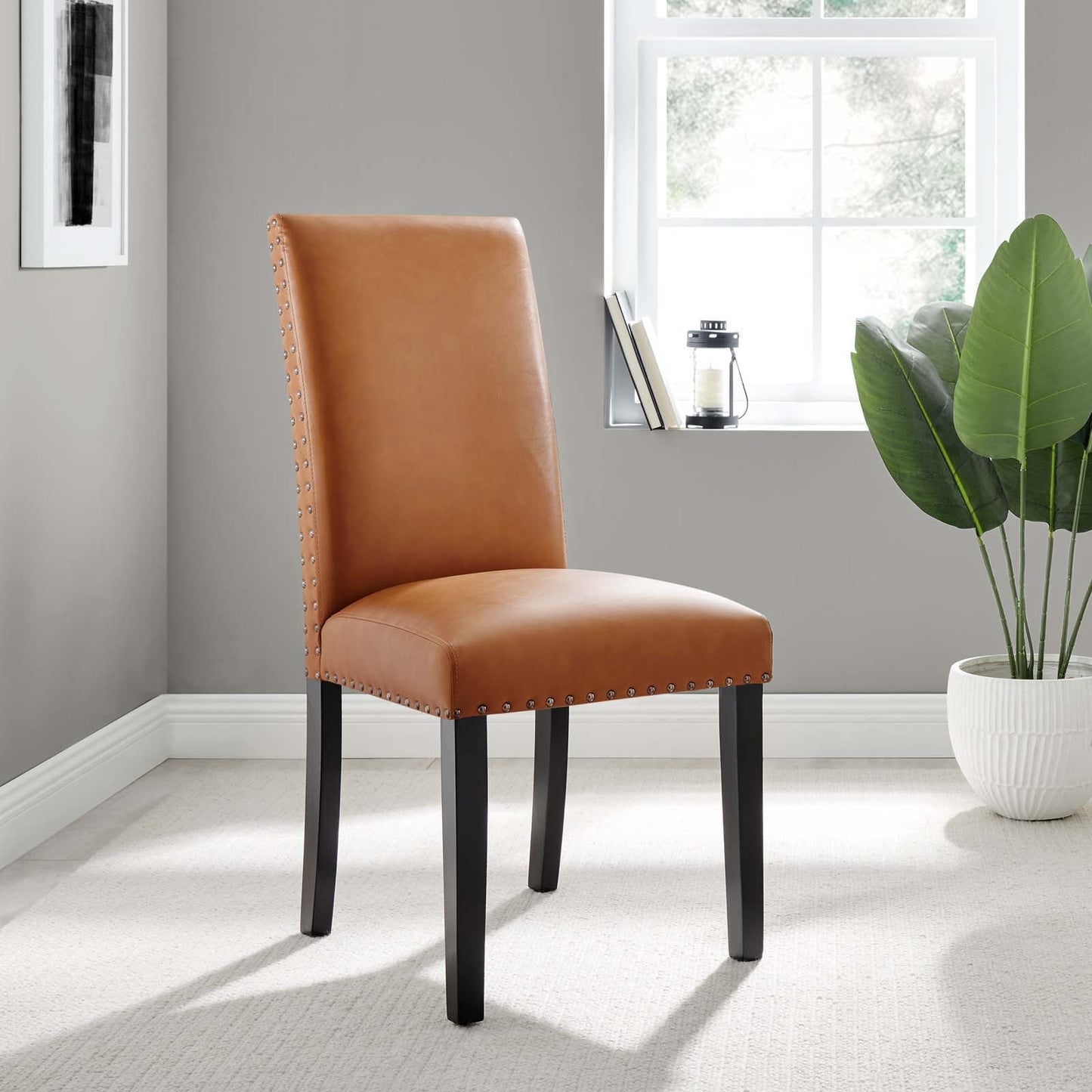 Modway Parcel Dining Vinyl Side Chair | Dining Chairs | Modishstore-21