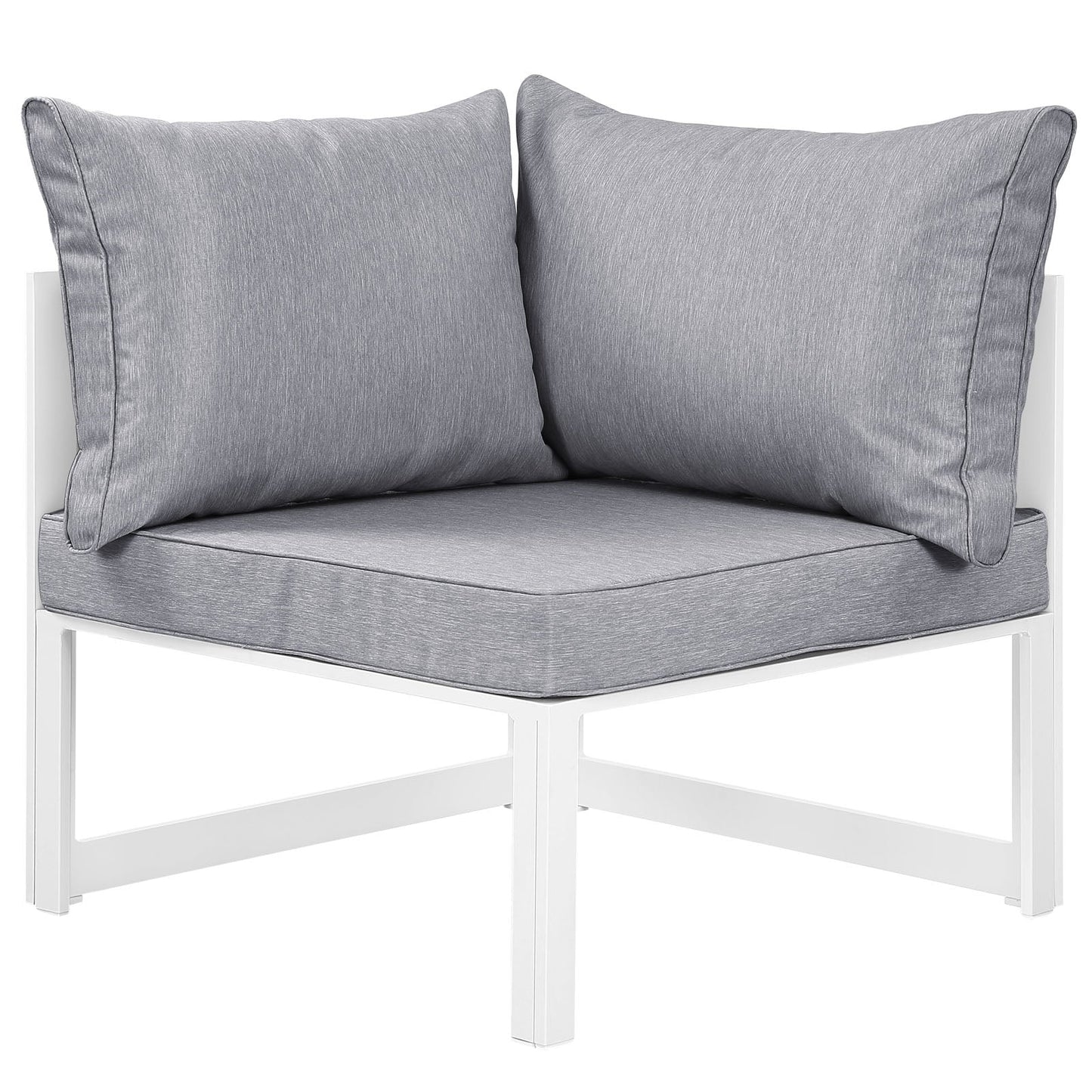 Modway Fortuna Corner Outdoor Patio Armchair | Outdoor Chairs | 