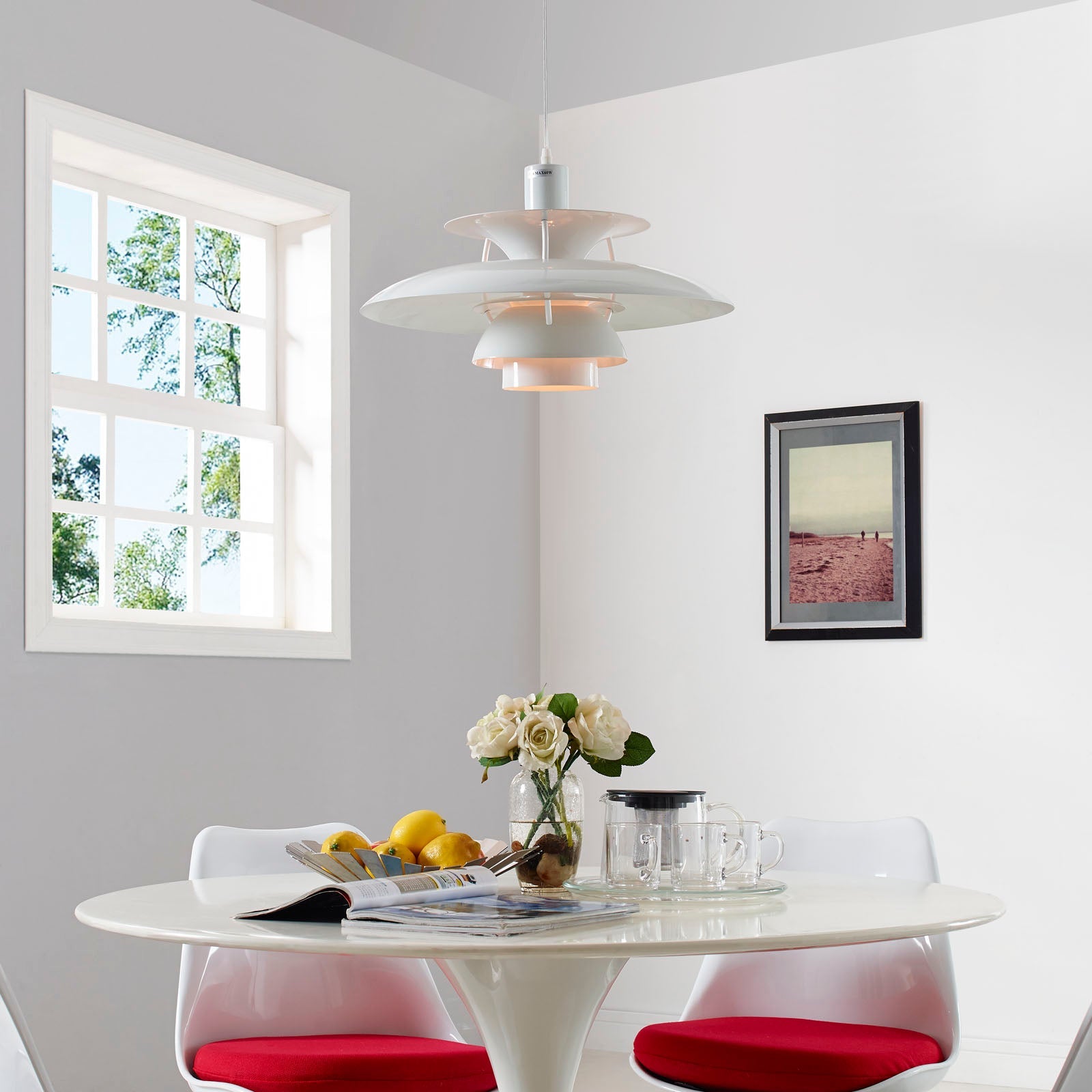 Rebound 19" Stainless Steel Chandelier By Modway - EEI-1553 | Chandeliers | Modishstore