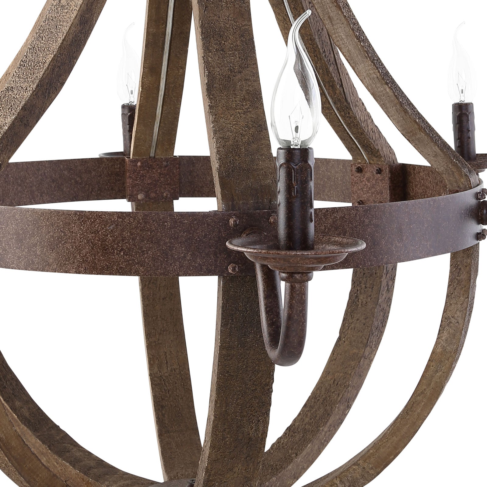 Modway Ballista Chandelier - Antique Brass | Chandeliers | 