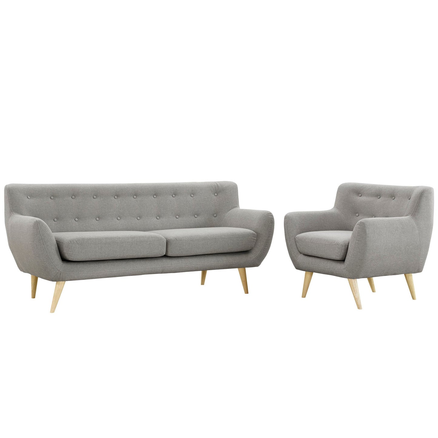 Modway Remark 2 Piece Living Room Set - EEI-1784 | Sofas | Modishstore-24