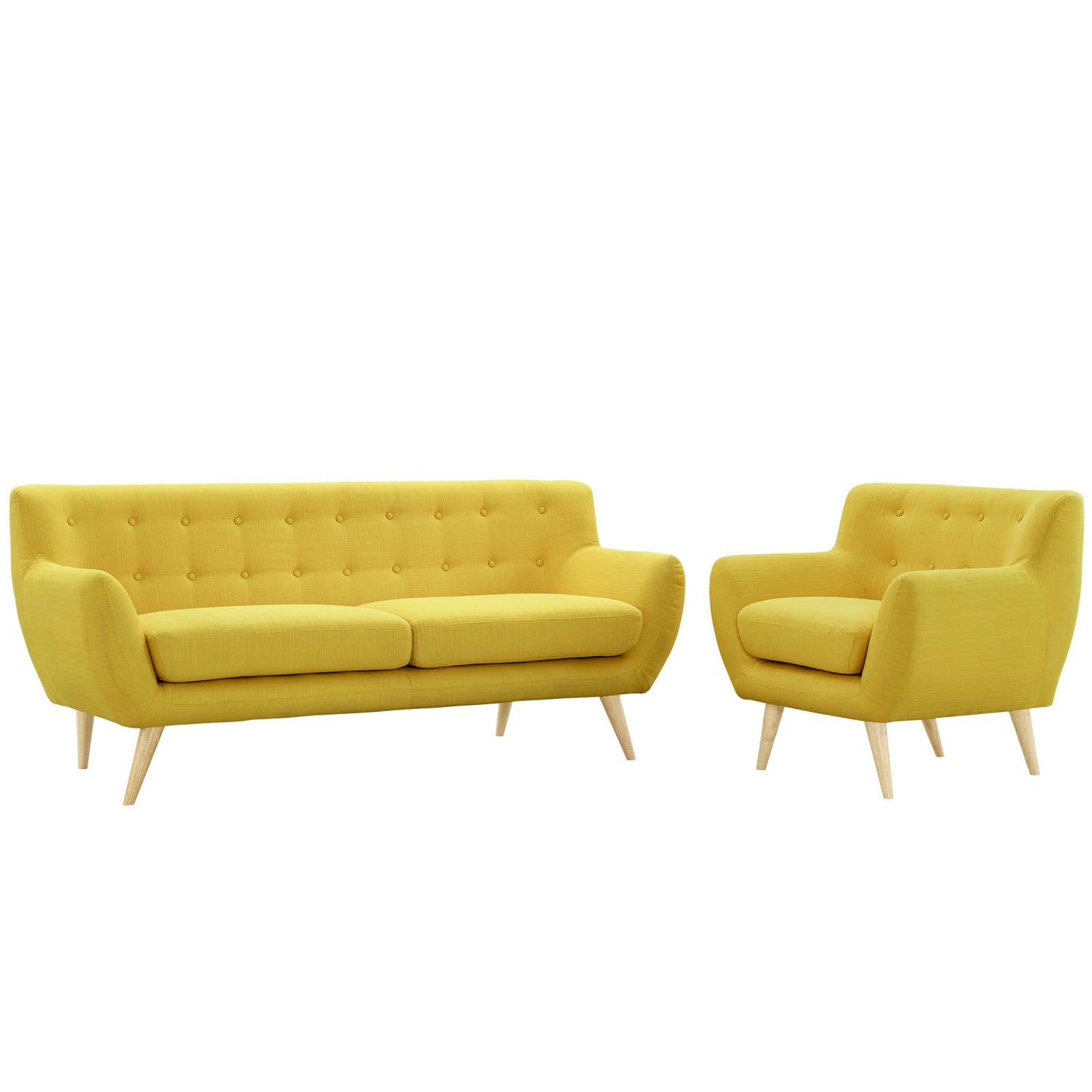 Modway Remark 2 Piece Living Room Set - EEI-1784 | Sofas | Modishstore-23